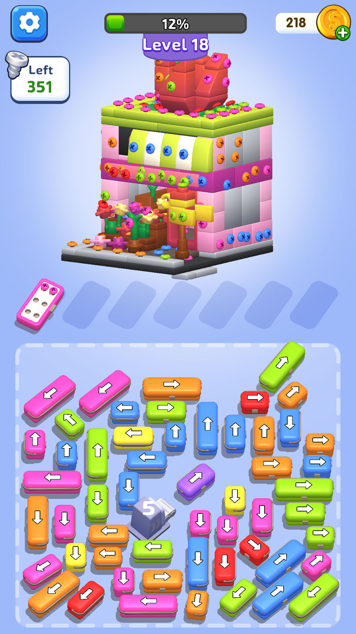 اسکرین شات 8 بازی Screw Escape 3D: Screw Puzzle