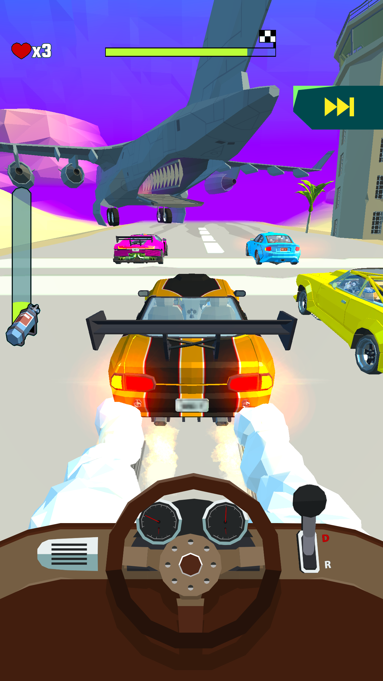 اسکرین شات 6 بازی Crazy Rush 3D: Race Master