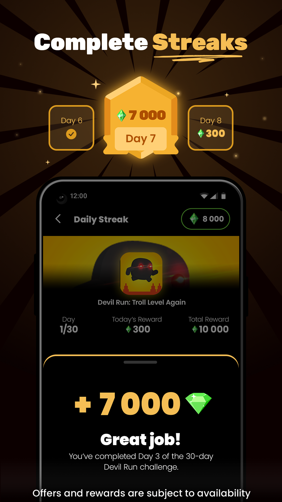 اسکرین شات 3 برنامه Cash Giraffe: Games & Rewards