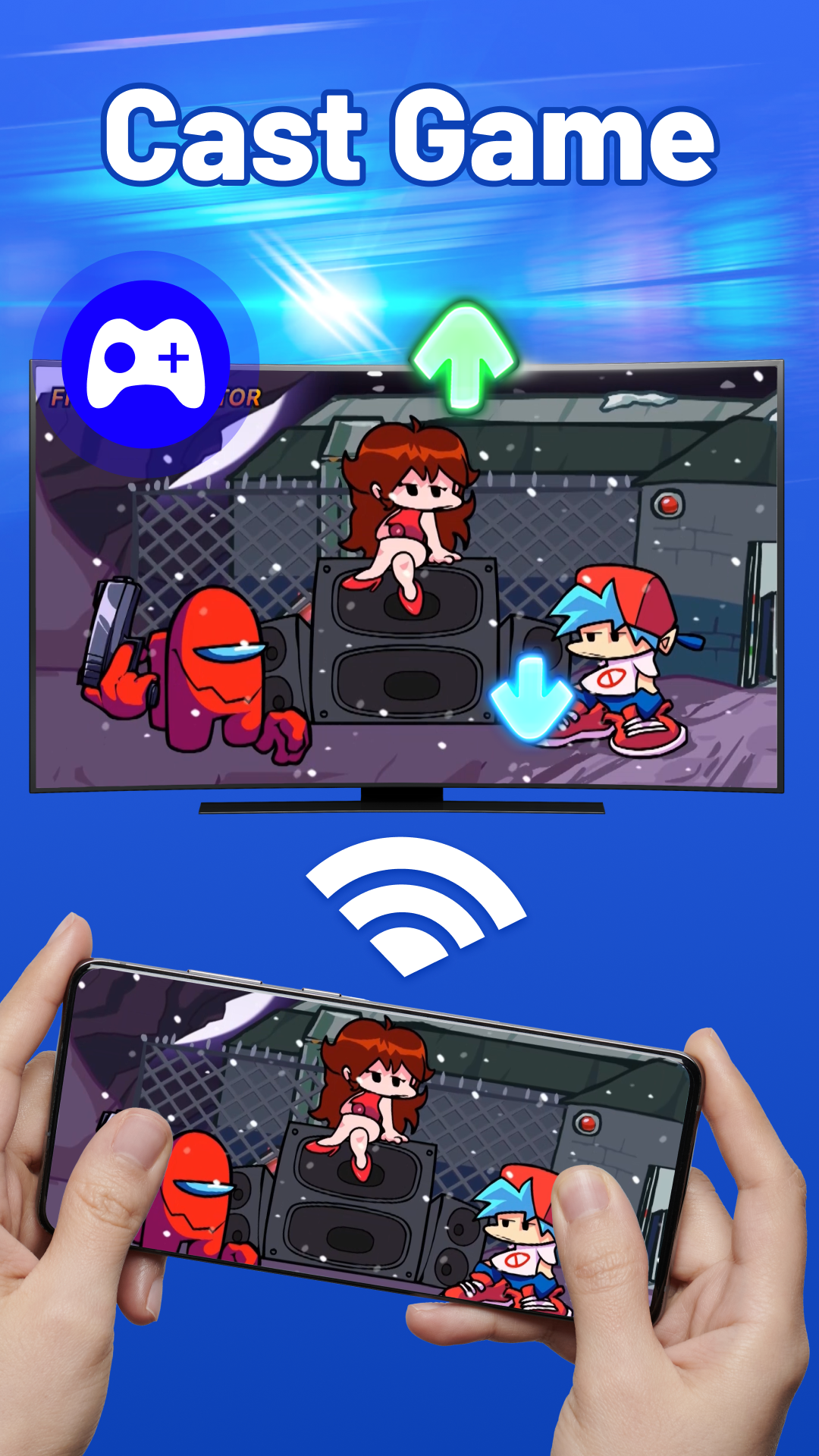 اسکرین شات 4 برنامه Screen Mirroring: Fast TV Cast