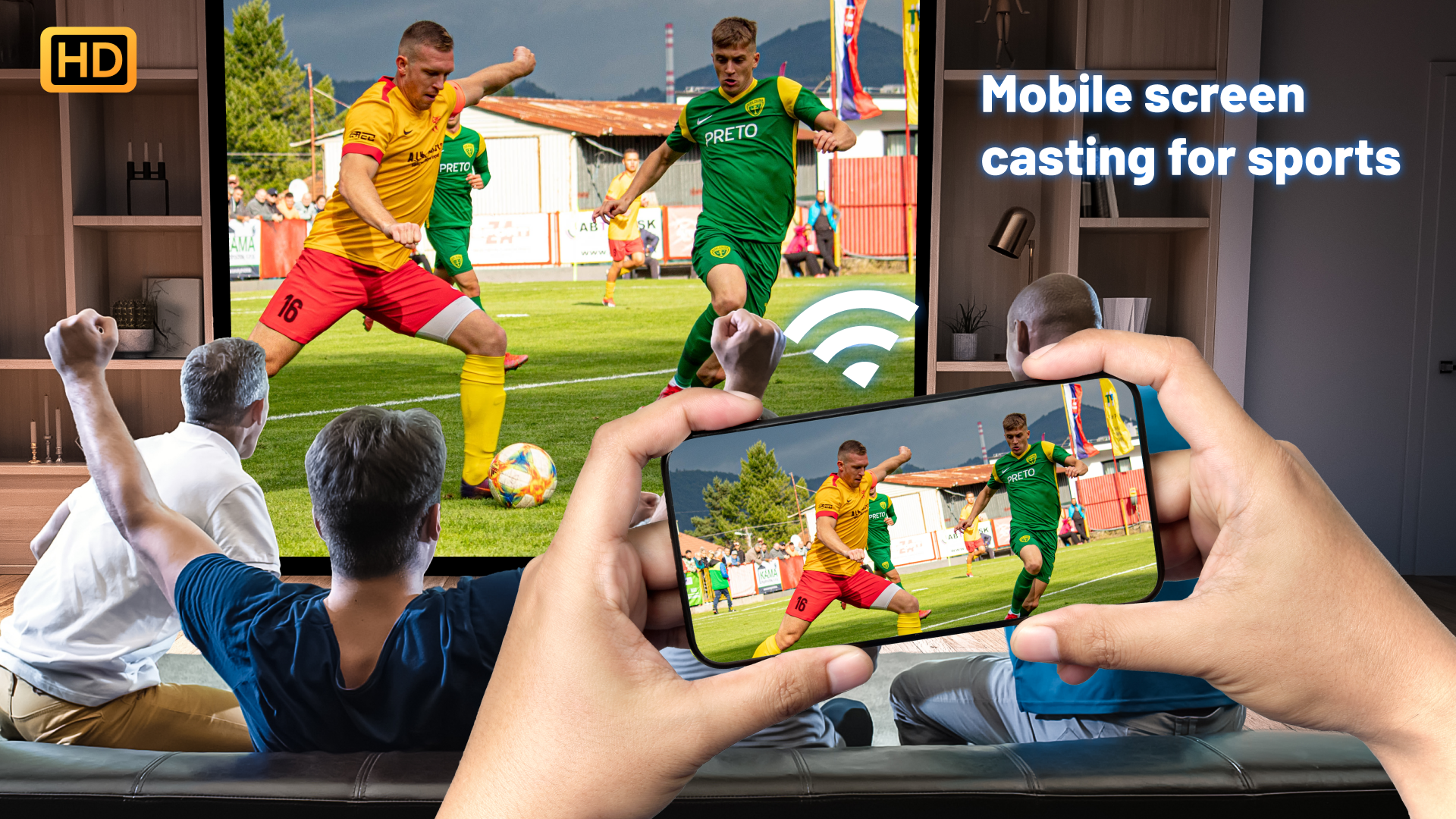 اسکرین شات 2 برنامه Screen Mirroring: Fast TV Cast