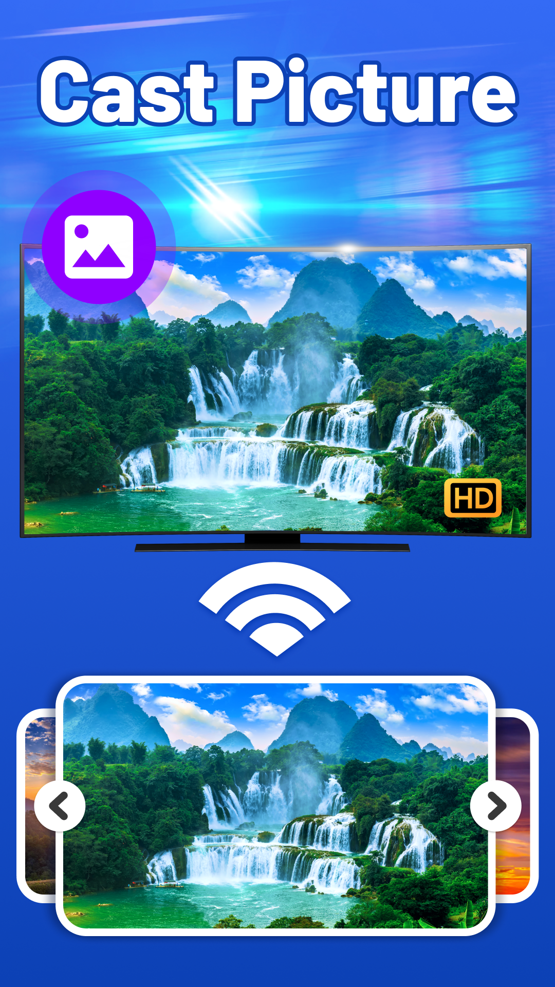 اسکرین شات 5 برنامه Screen Mirroring: Fast TV Cast