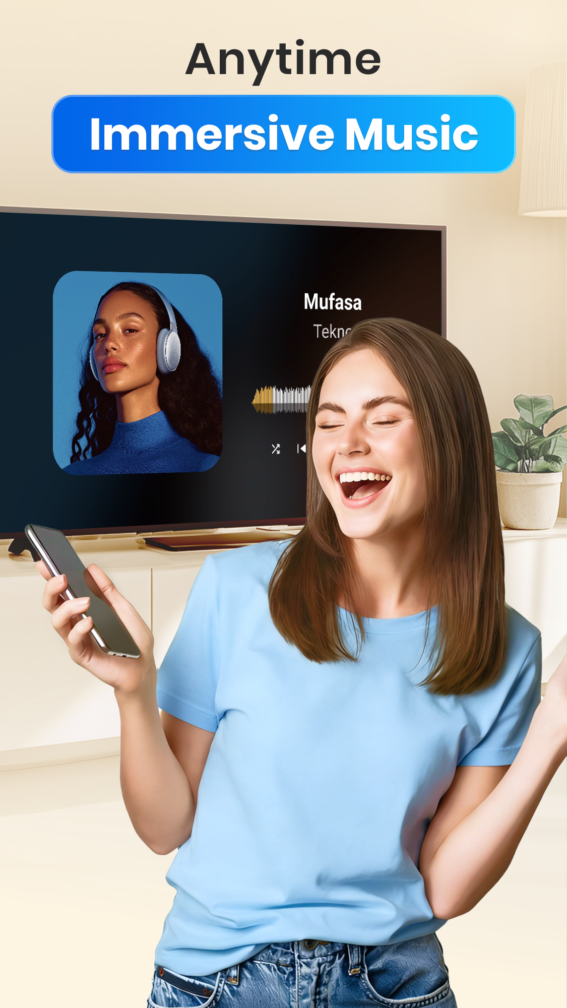 اسکرین شات 7 برنامه Cast to TV, Chromecast & Roku