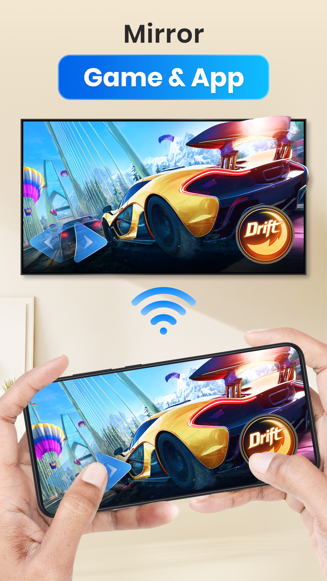 اسکرین شات 5 برنامه Cast to TV, Chromecast & Roku