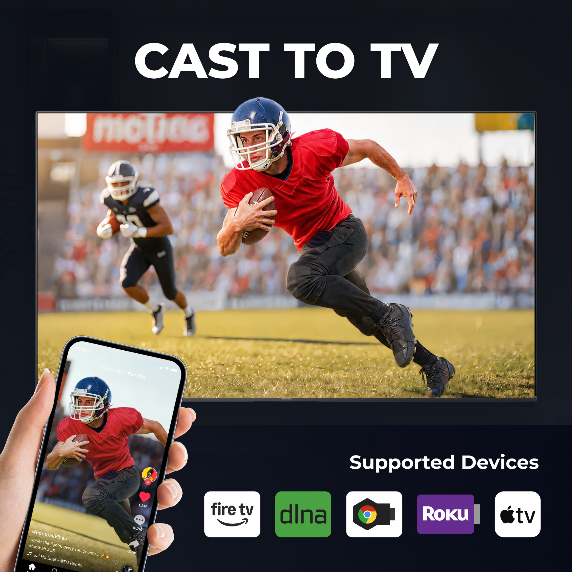 اسکرین شات 8 برنامه Screen Mirroring & TV Cast