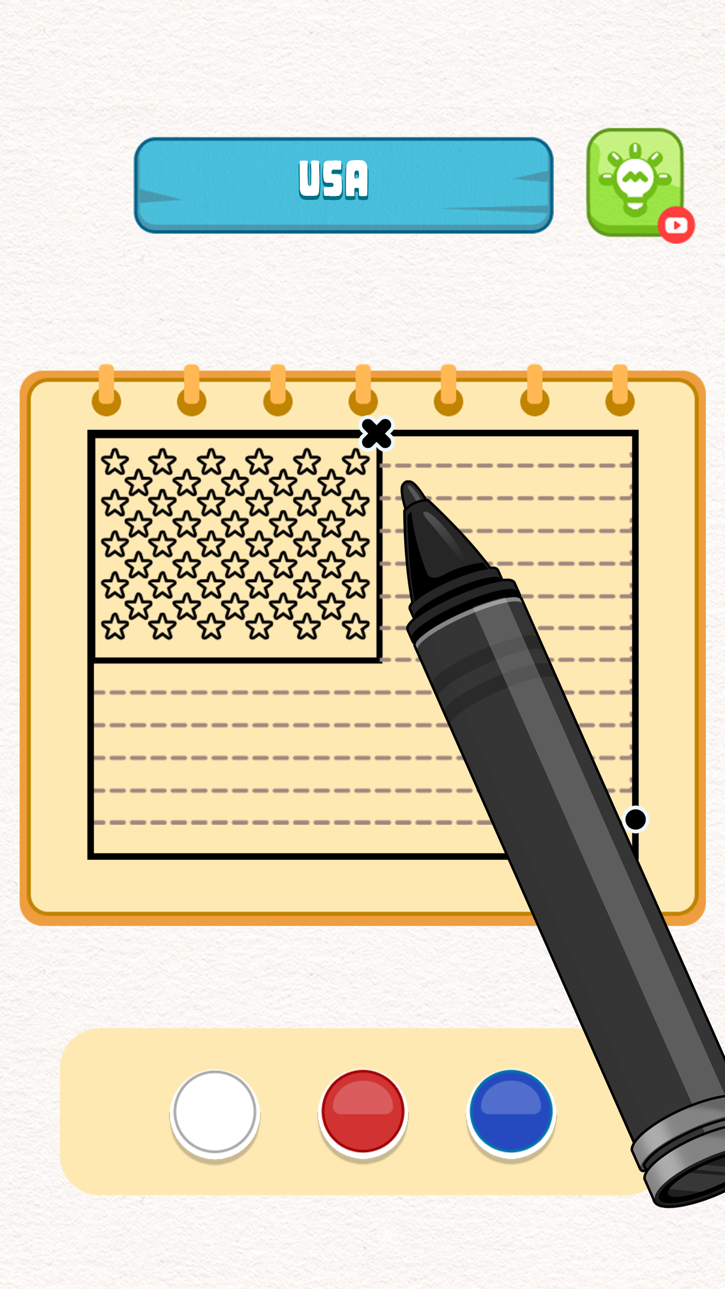 اسکرین شات 1 بازی World Flags: Color Puzzle