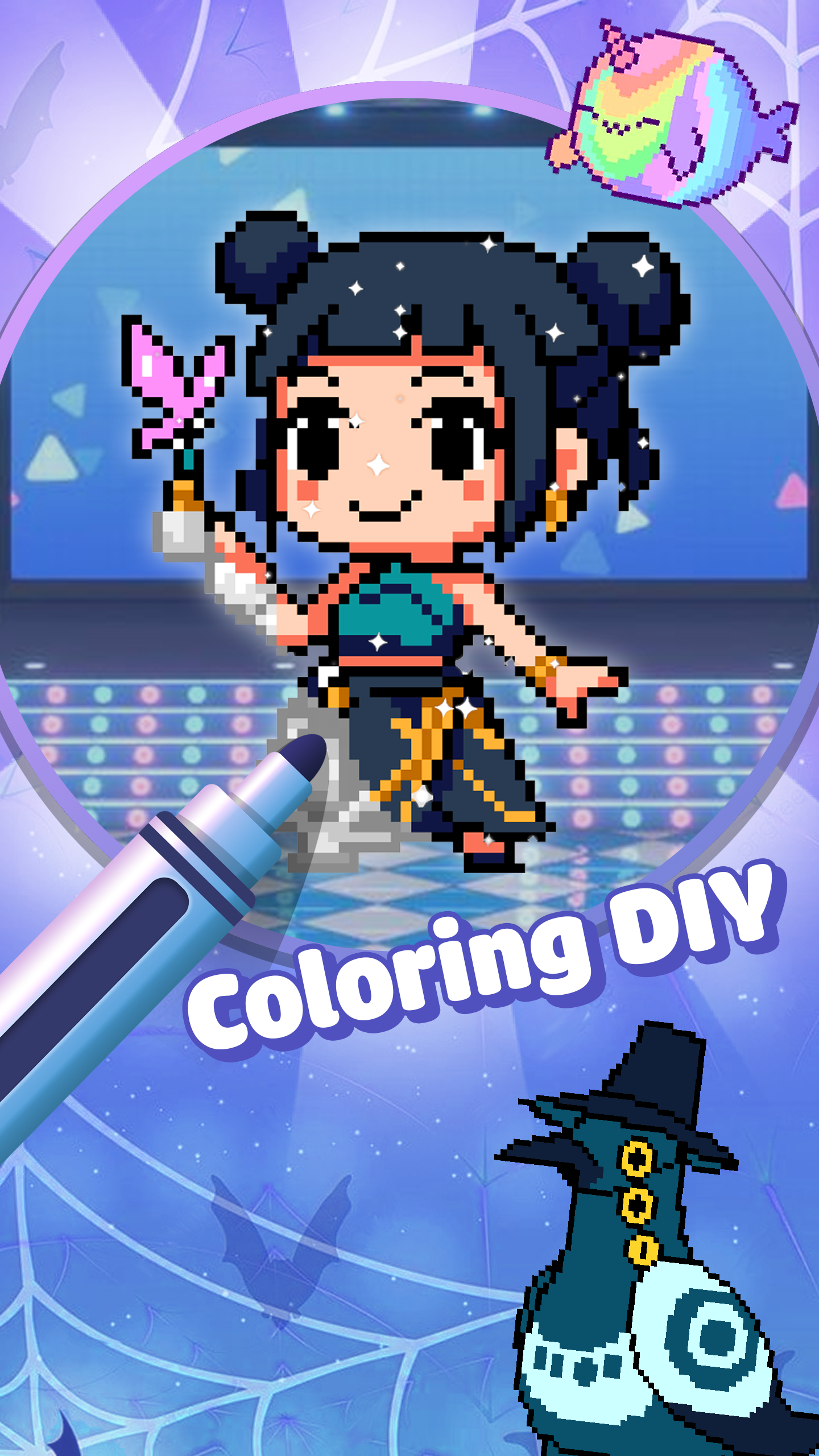 اسکرین شات 4 بازی Pixel Number - DIY Coloring