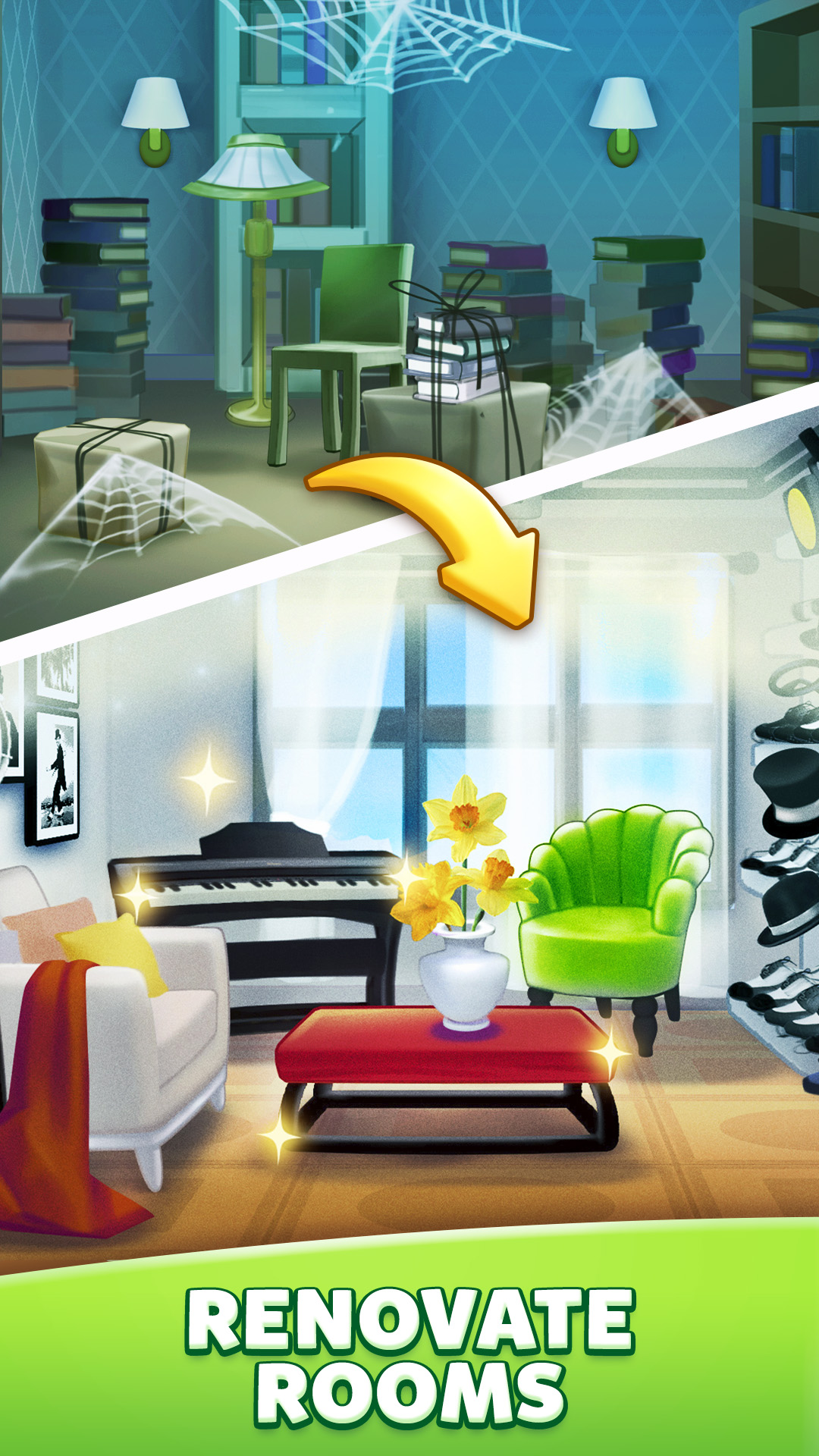 اسکرین شات 5 بازی Catapolis: Tile Match & Decor