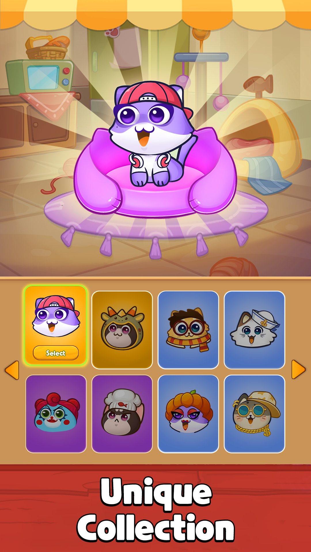 اسکرین شات 5 بازی Cat Sort Puzzle: Cute Pet Game