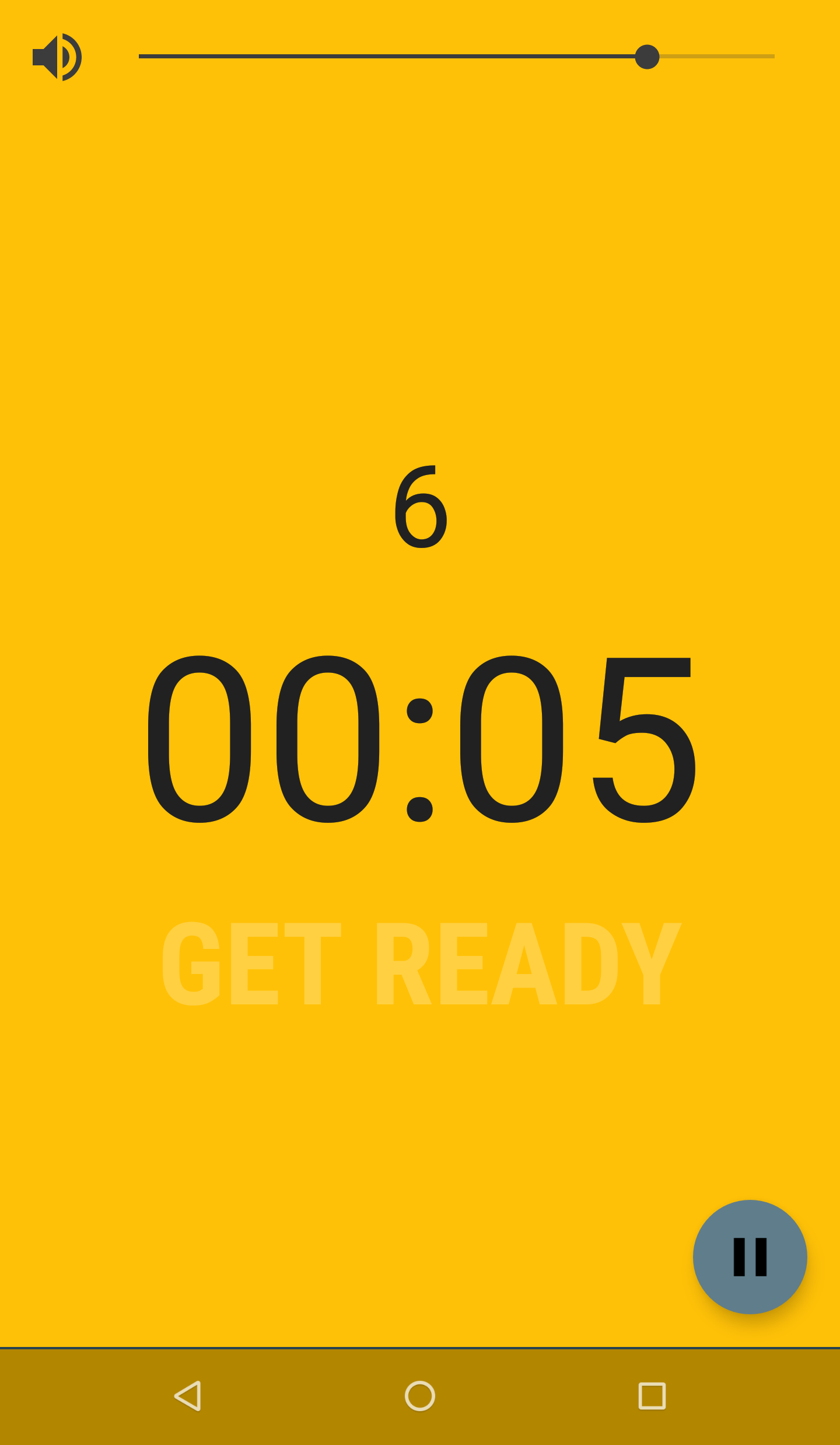 اسکرین شات 2 برنامه Interval Timer