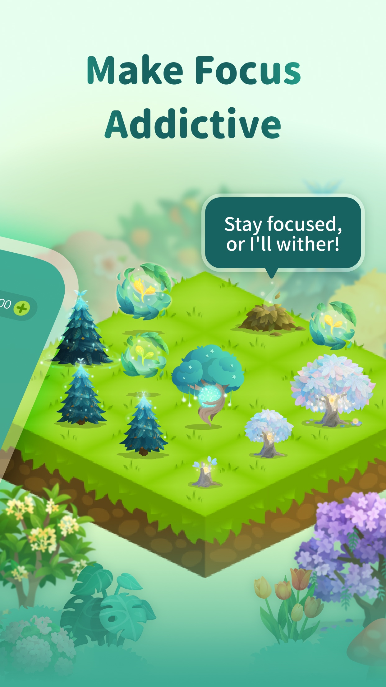 اسکرین شات 2 برنامه Forest: Stay Focused