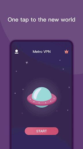 اسکرین شات 1 برنامه Metro VPN