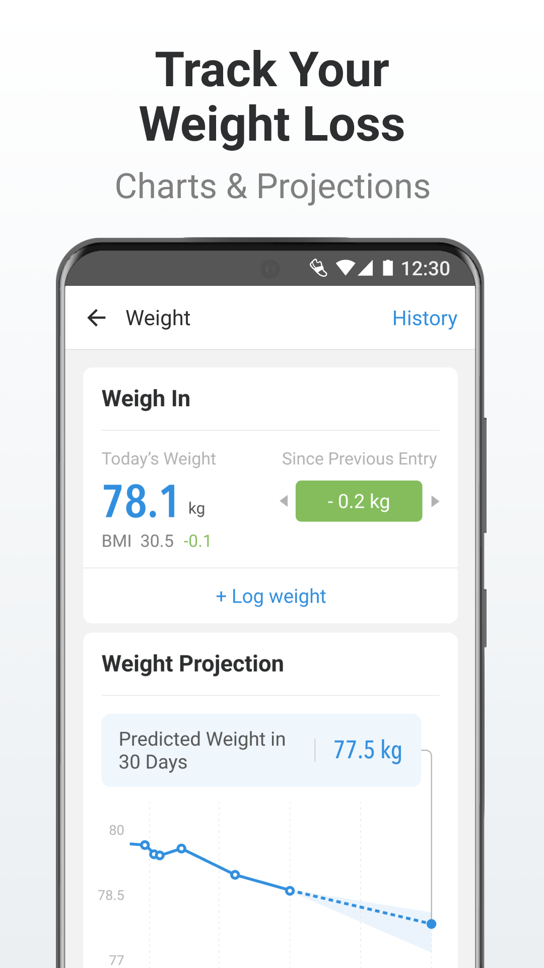 اسکرین شات 5 برنامه Step Counter - Pedometer