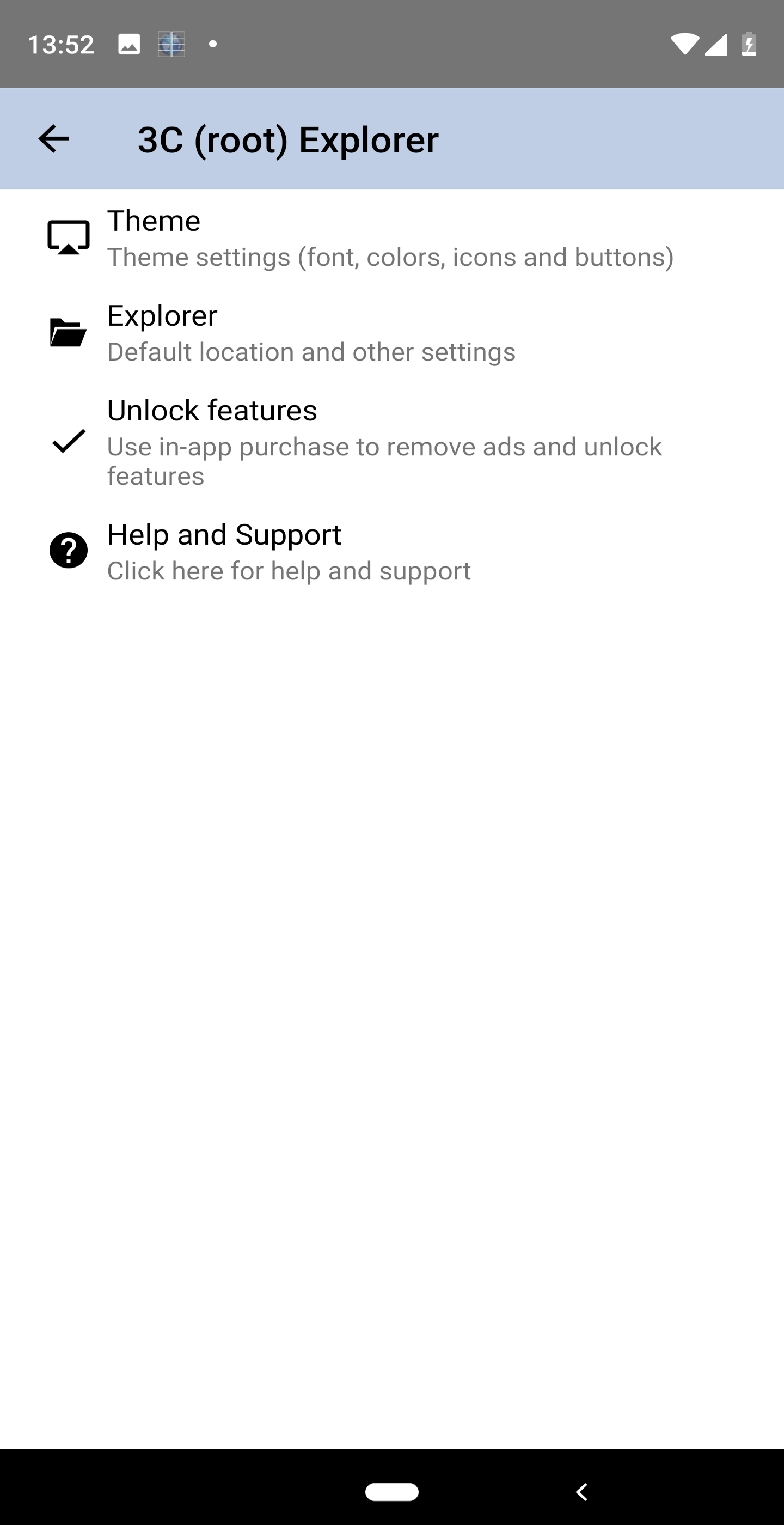 اسکرین شات 2 برنامه 3C Explorer