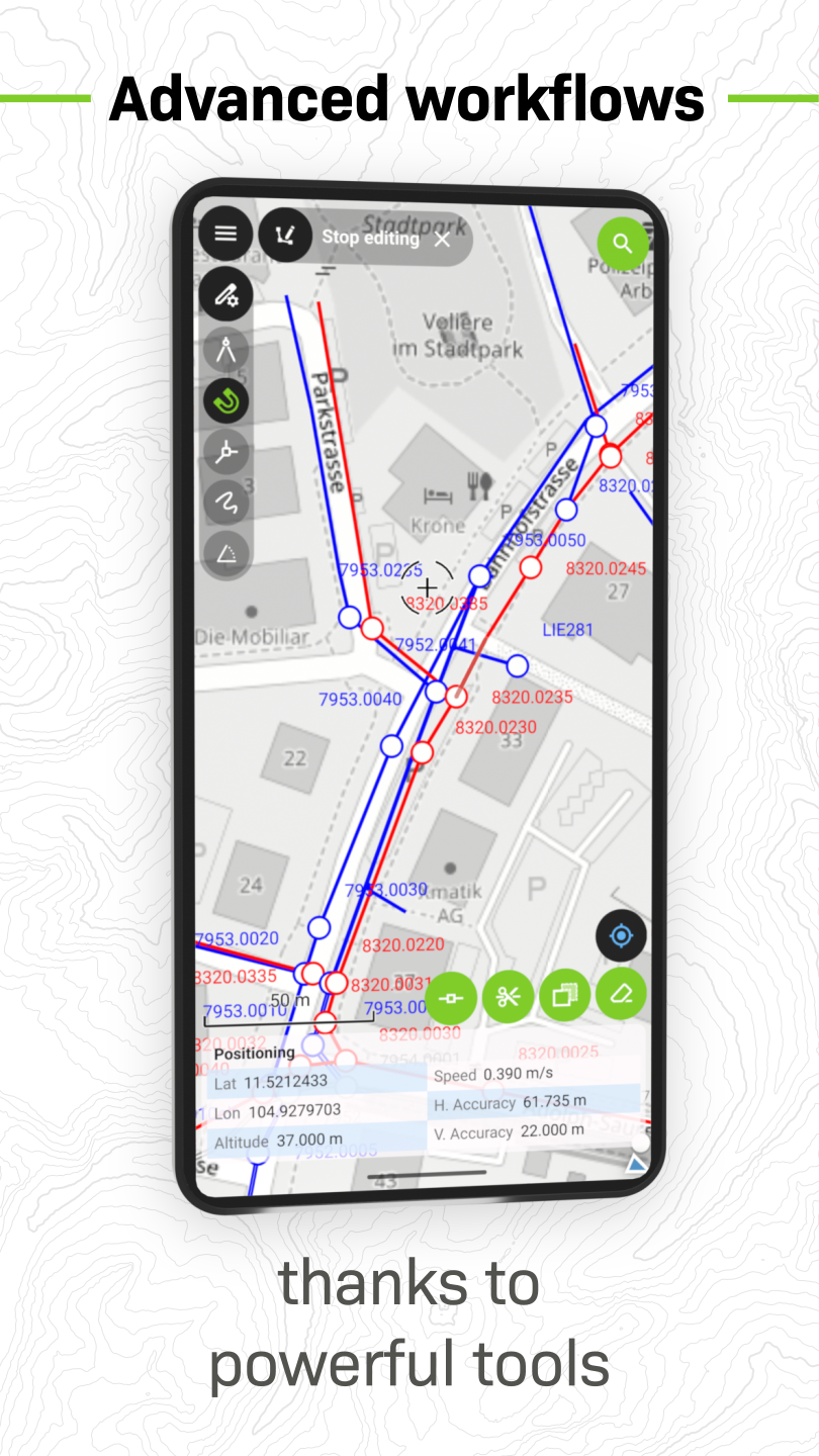 اسکرین شات 6 برنامه QField for QGIS