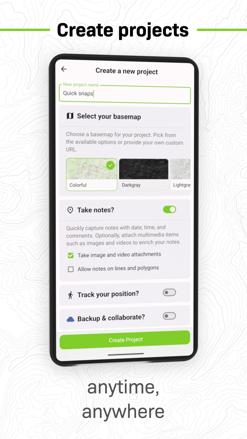 اسکرین شات 5 برنامه QField for QGIS