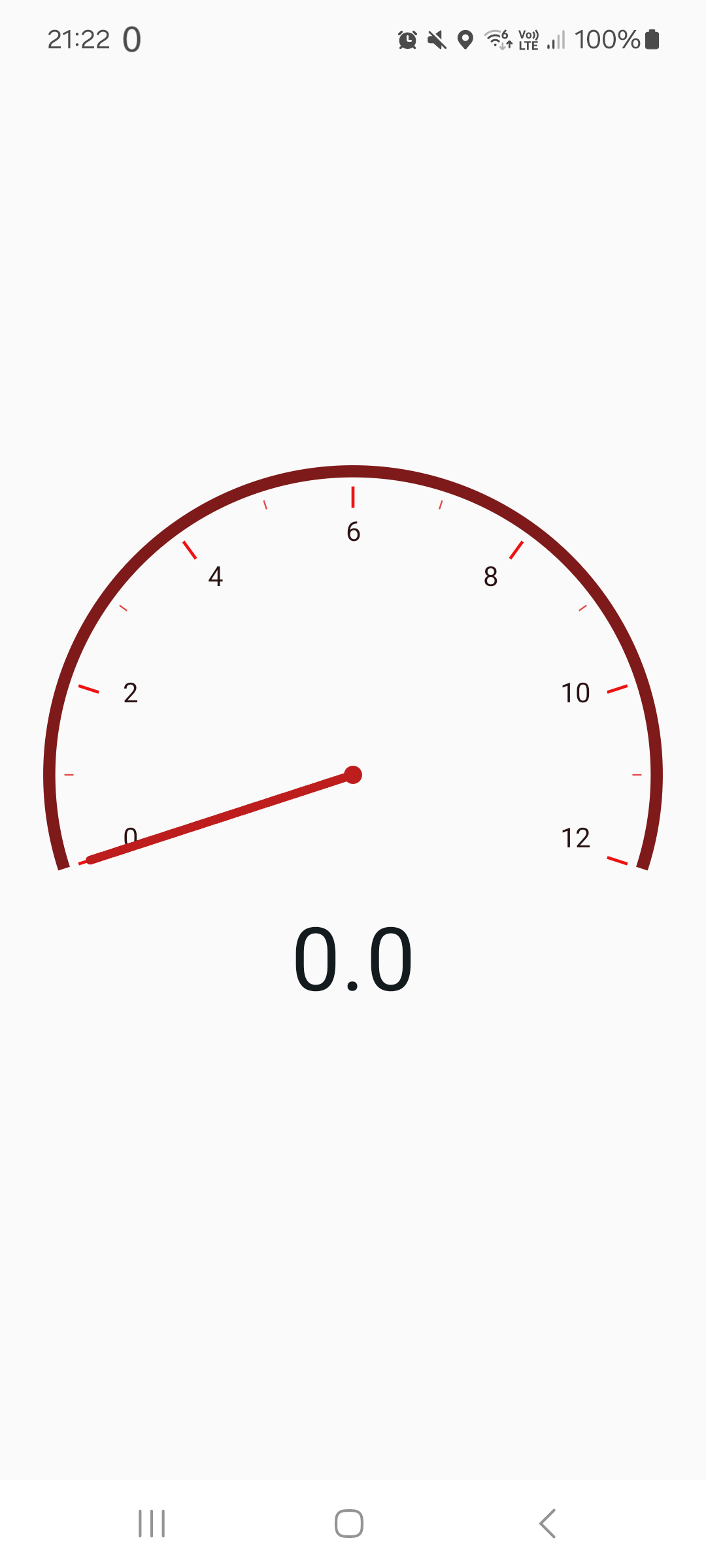 اسکرین شات 5 برنامه Status Bar Speedometer