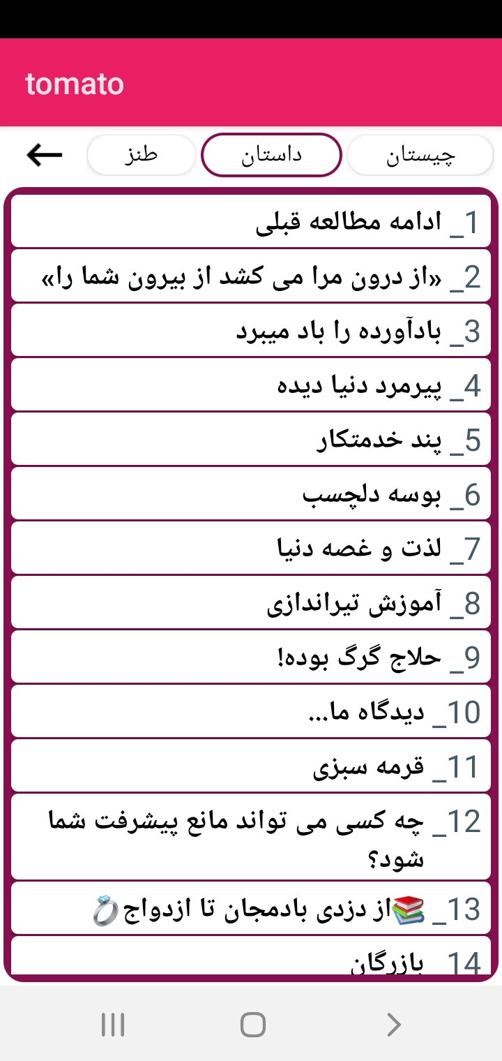 اسکرین شات 2 بازی تومیتو سخنگو