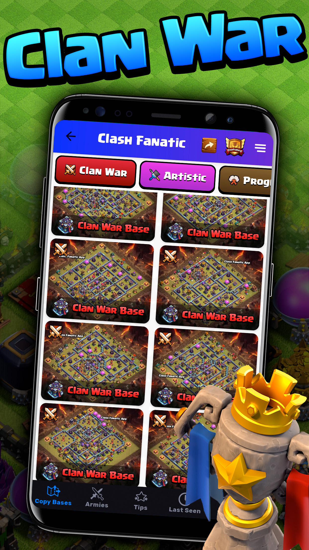 اسکرین شات 5 برنامه COC Fanatic for Clash of Clans