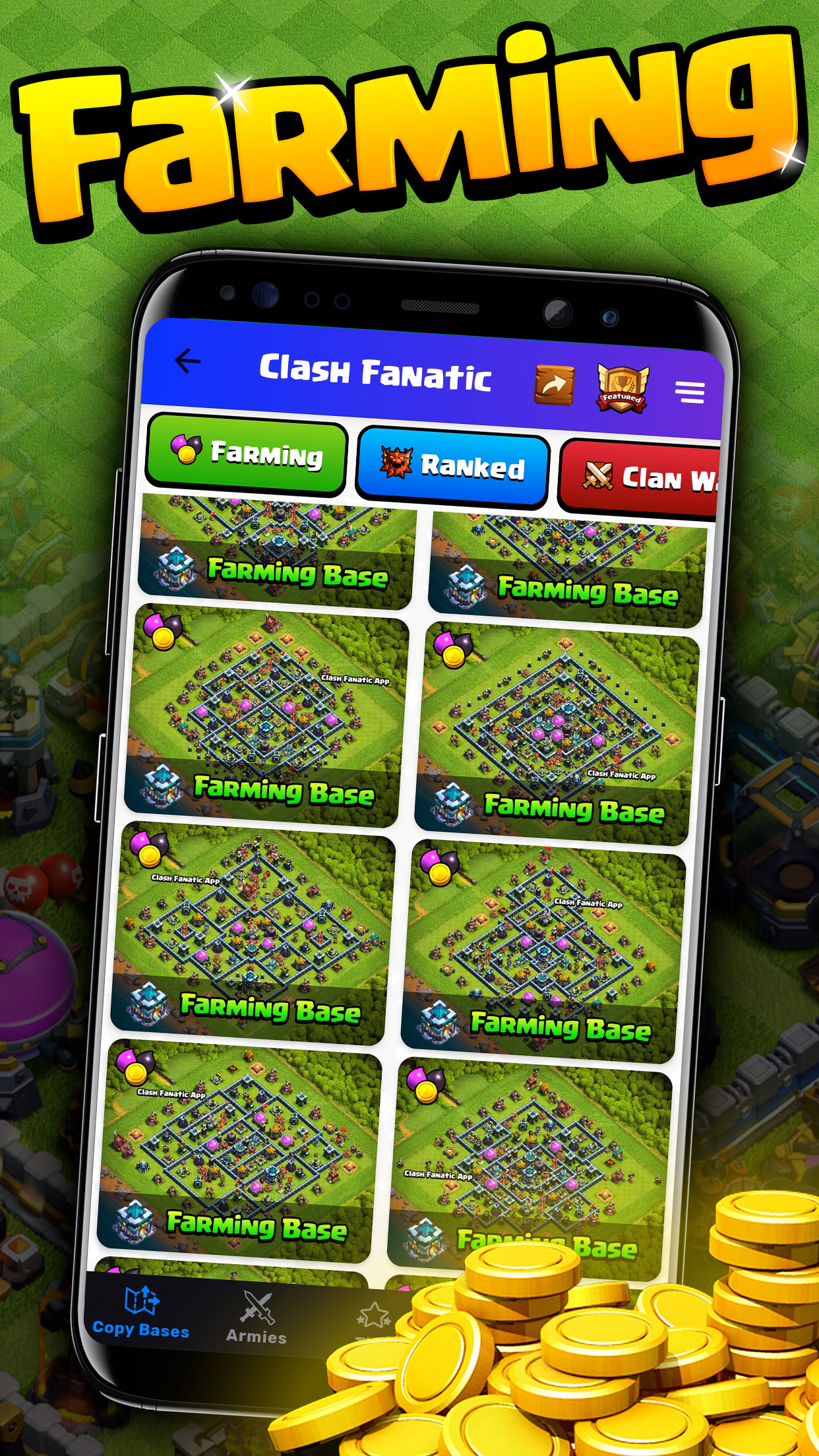 اسکرین شات 3 برنامه COC Fanatic for Clash of Clans