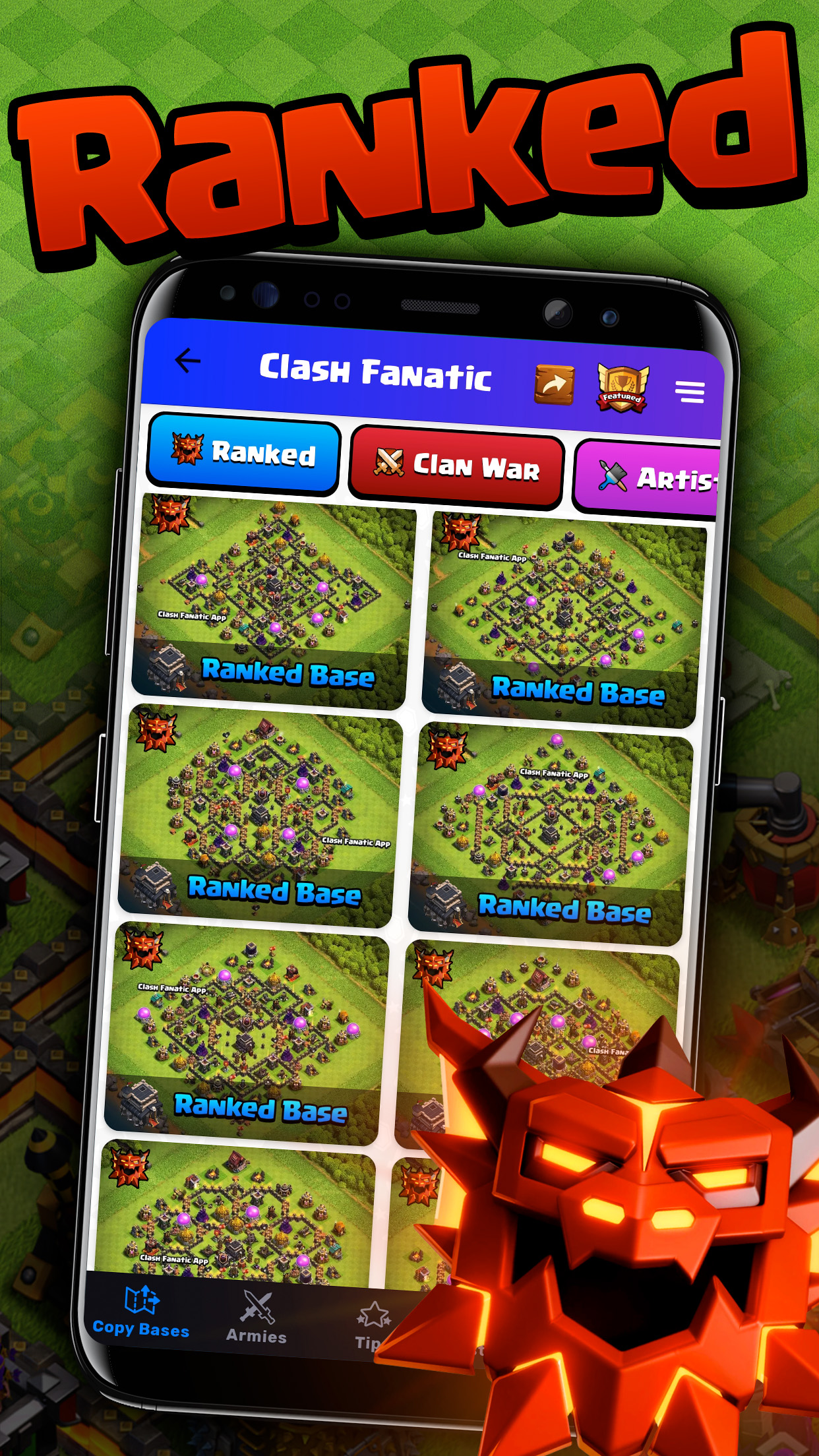 اسکرین شات 4 برنامه COC Fanatic for Clash of Clans