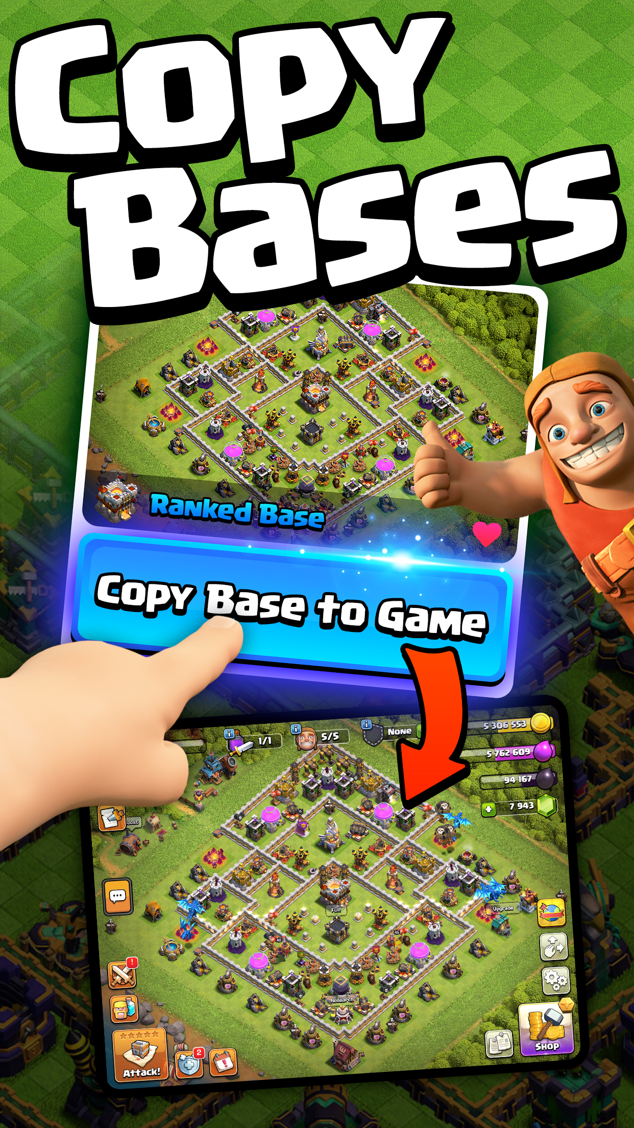 اسکرین شات 2 برنامه COC Fanatic for Clash of Clans