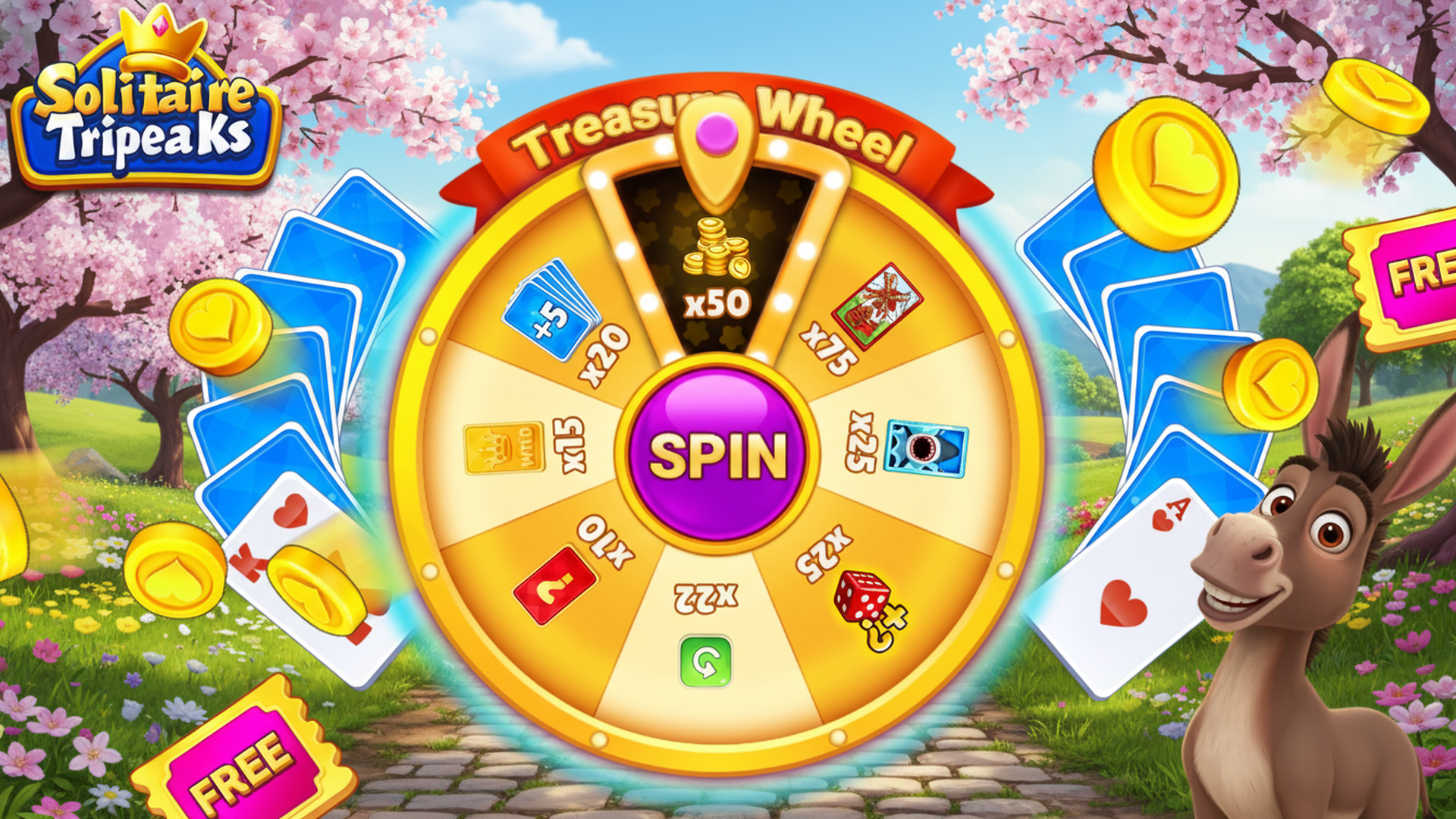 اسکرین شات 5 بازی Solitaire TirPeaks Adventure