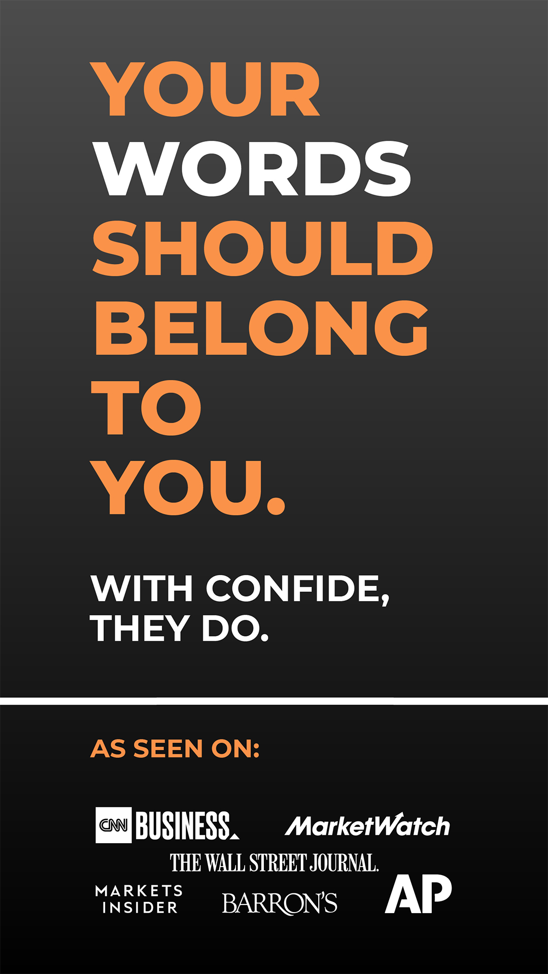 اسکرین شات 2 برنامه Confide - secure messenger