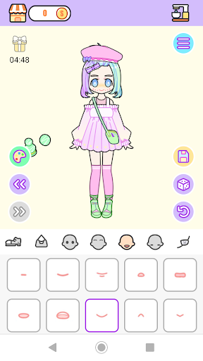 اسکرین شات 4 برنامه Pastel Avatar Maker: Magical Pastel Dress Up