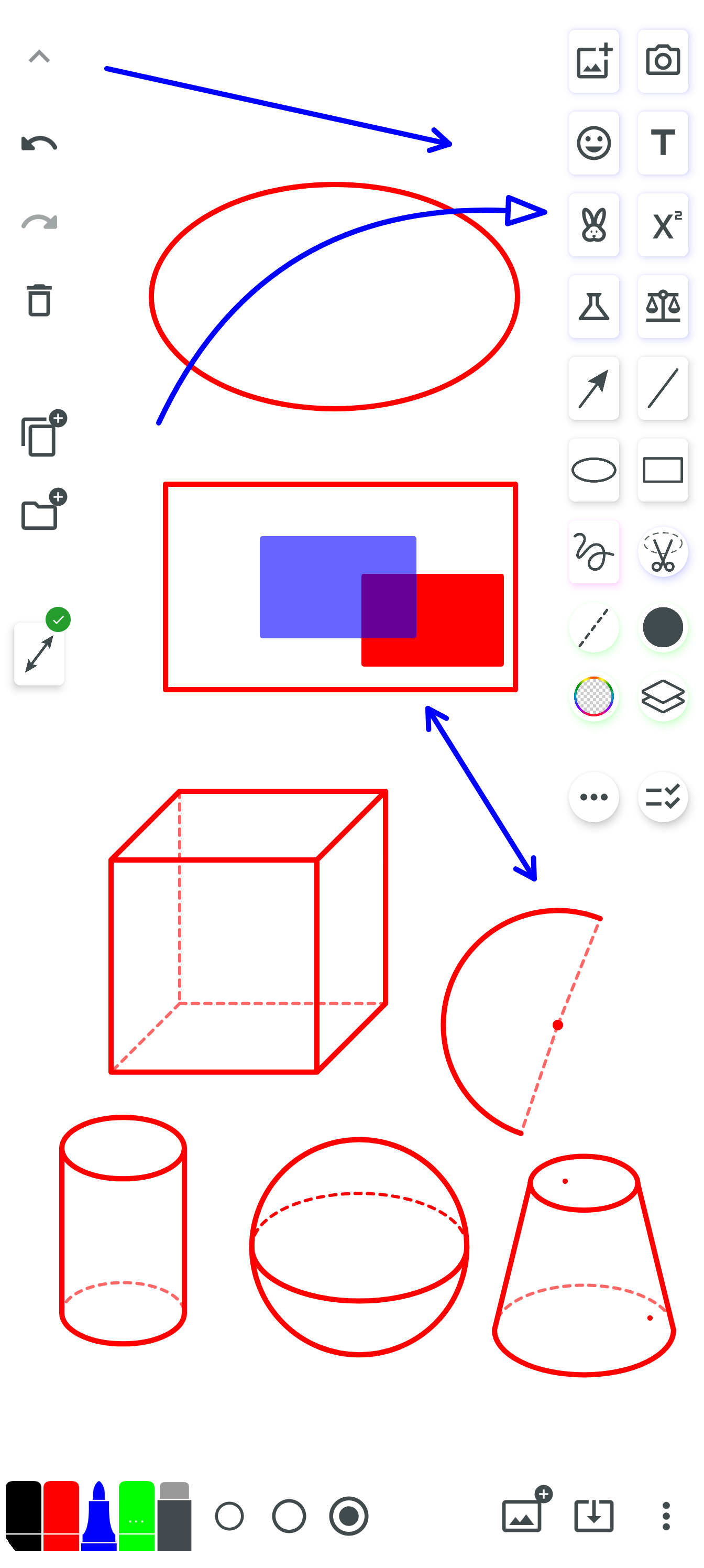 اسکرین شات 3 برنامه Whiteboard