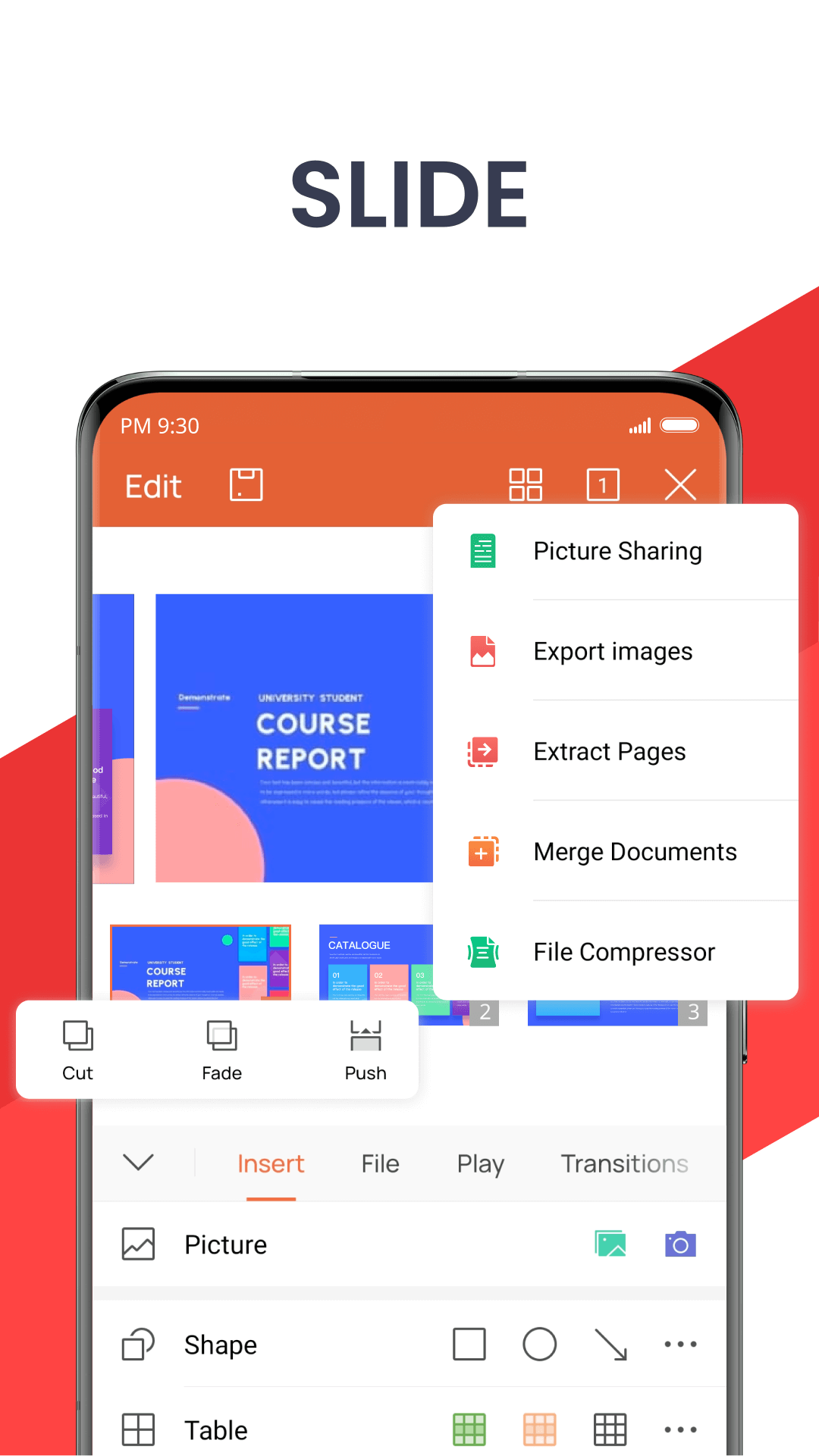 اسکرین شات 6 برنامه WPS Office-PDF, Word, Sheet
