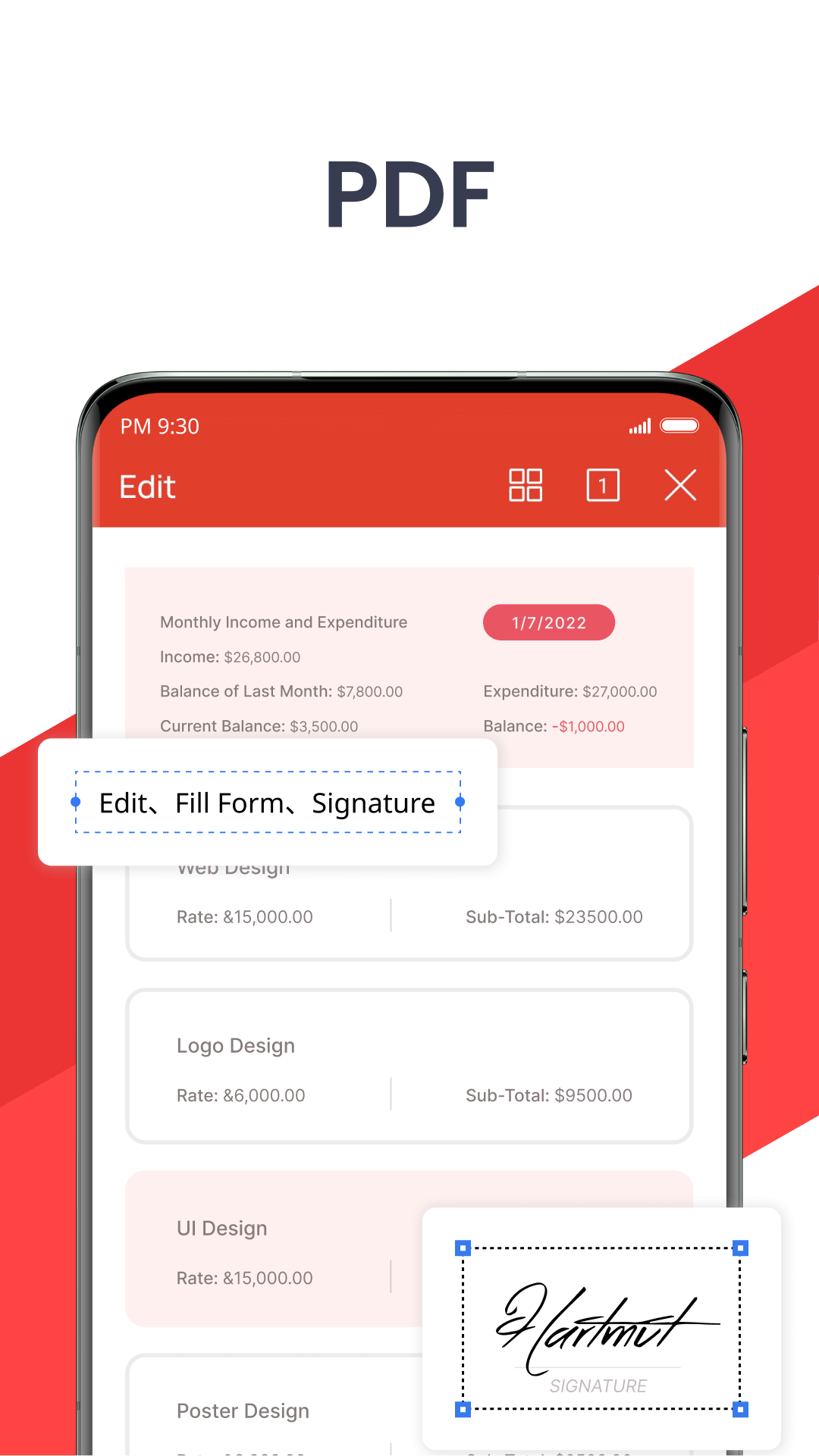 اسکرین شات 4 برنامه WPS Office-PDF, Word, Sheet
