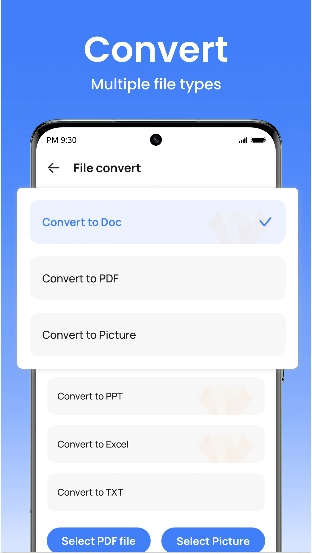 اسکرین شات 6 برنامه WPS Office Lite
