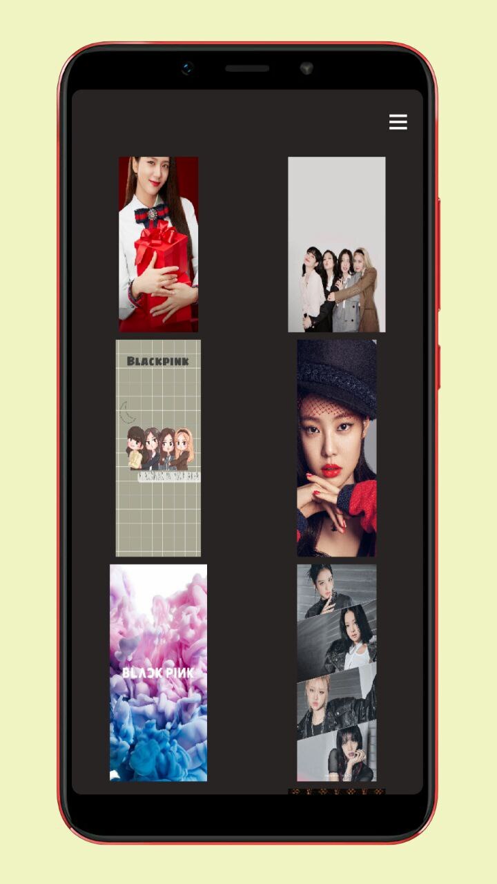اسکرین شات 4 برنامه والپیپر بلک پینک