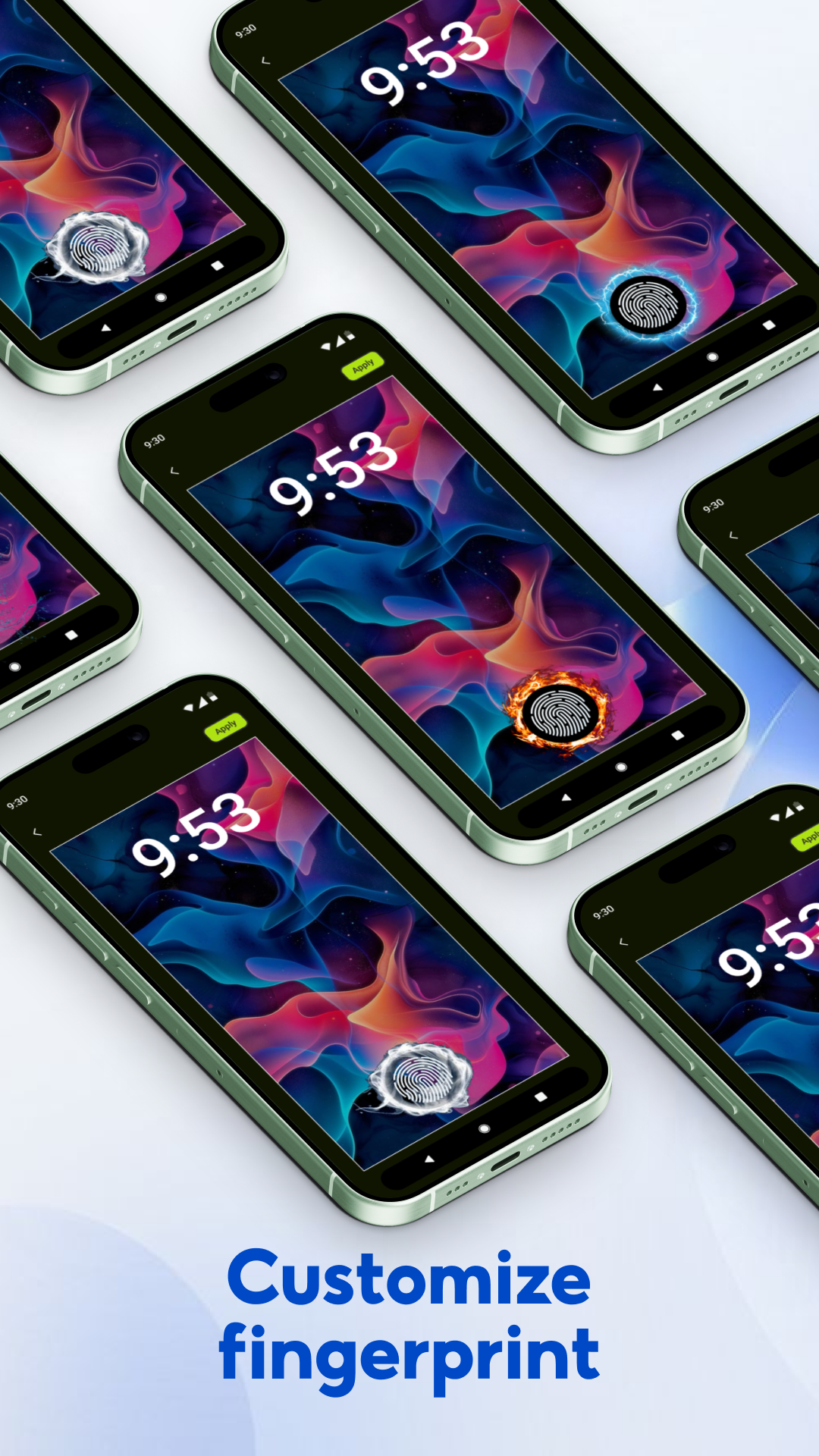 اسکرین شات 5 برنامه App Lock - Password For Apps