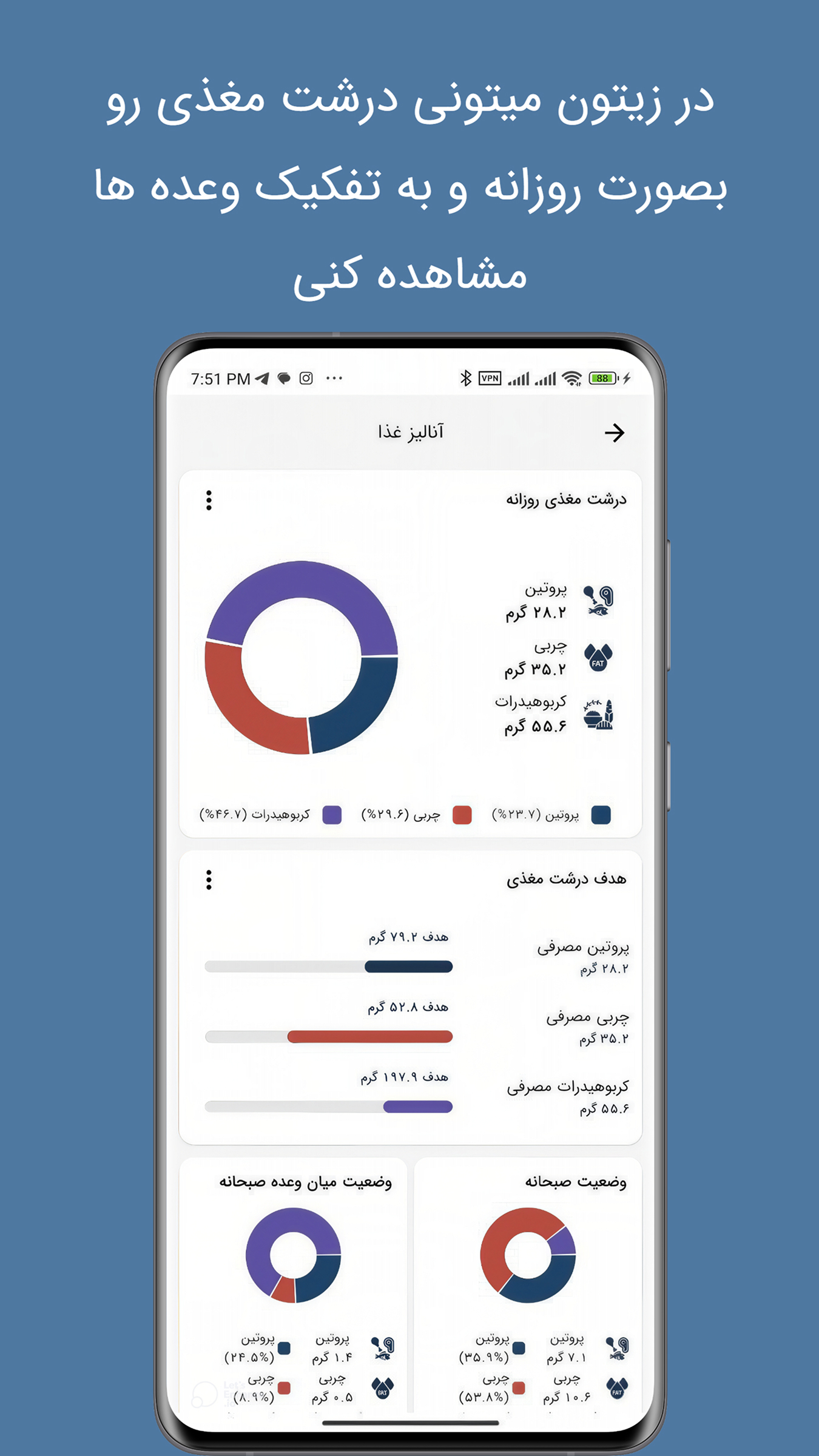 اسکرین شات 6 برنامه ‏‏زیتون - برنامه ورزش،رژیم،تناسب اندام