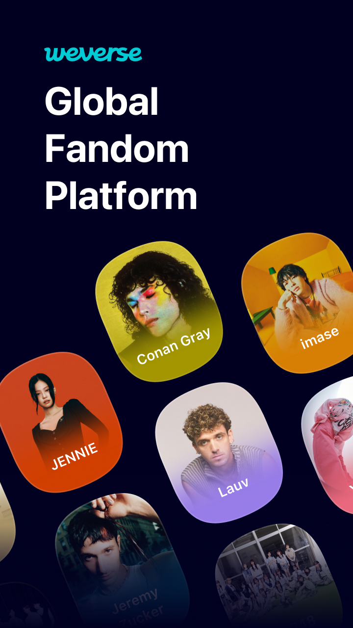 اسکرین شات 1 برنامه ویورس (weverse)