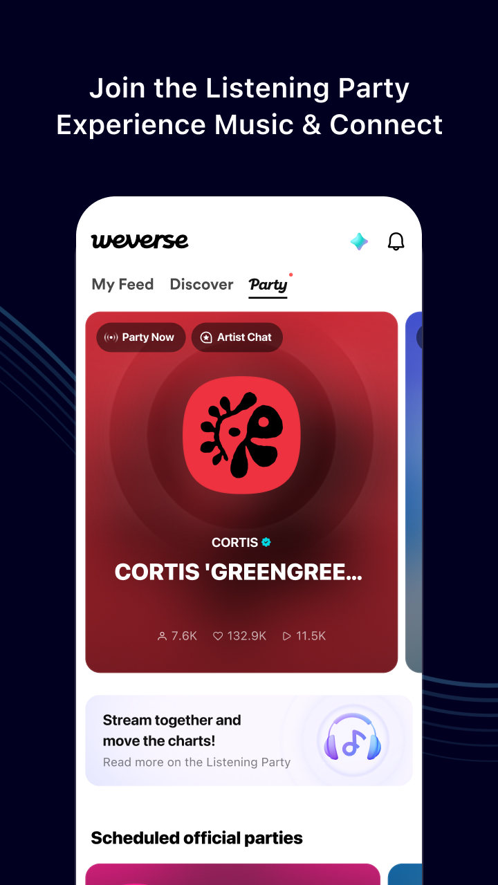 اسکرین شات 4 برنامه ویورس (weverse)
