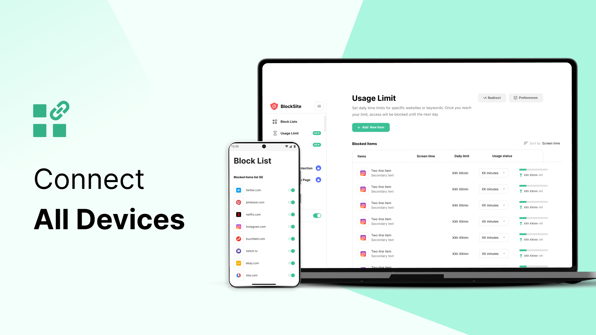 اسکرین شات 4 برنامه BlockSite: Block Apps & Focus