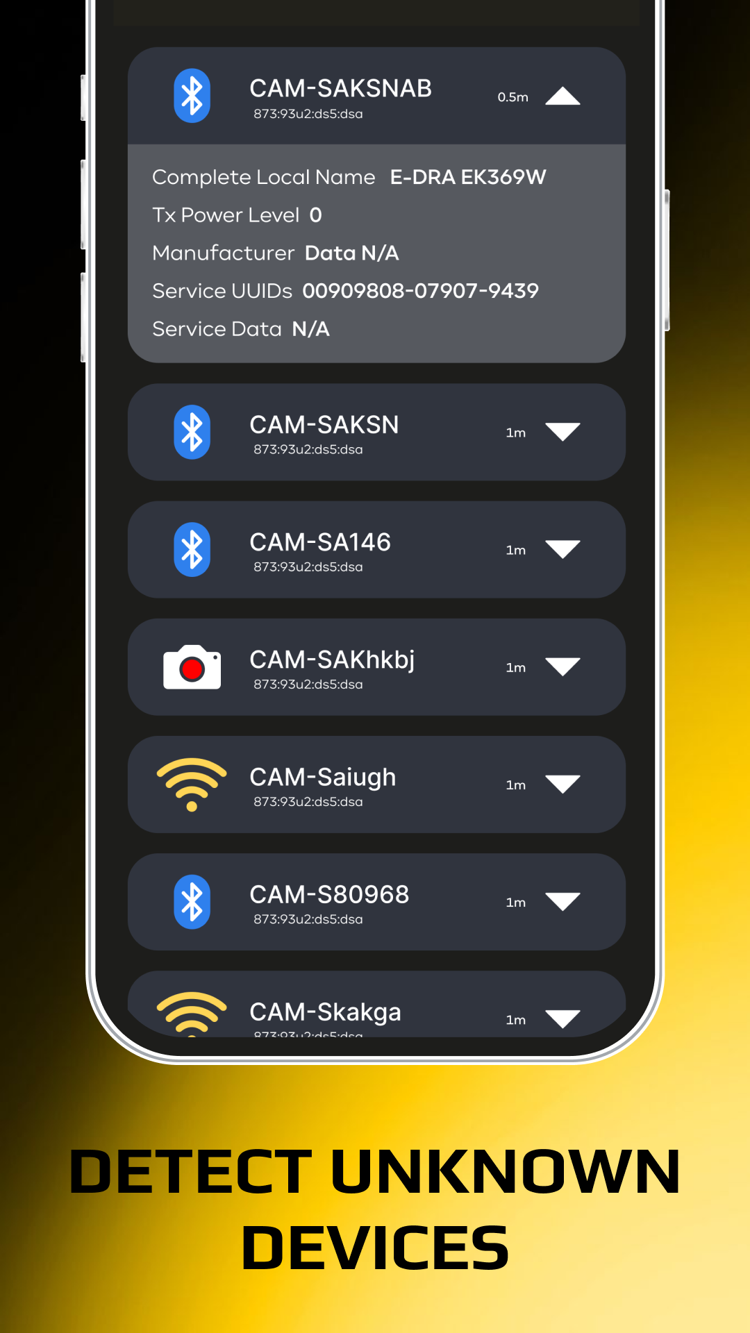 اسکرین شات 5 برنامه Hidden Camera Detector