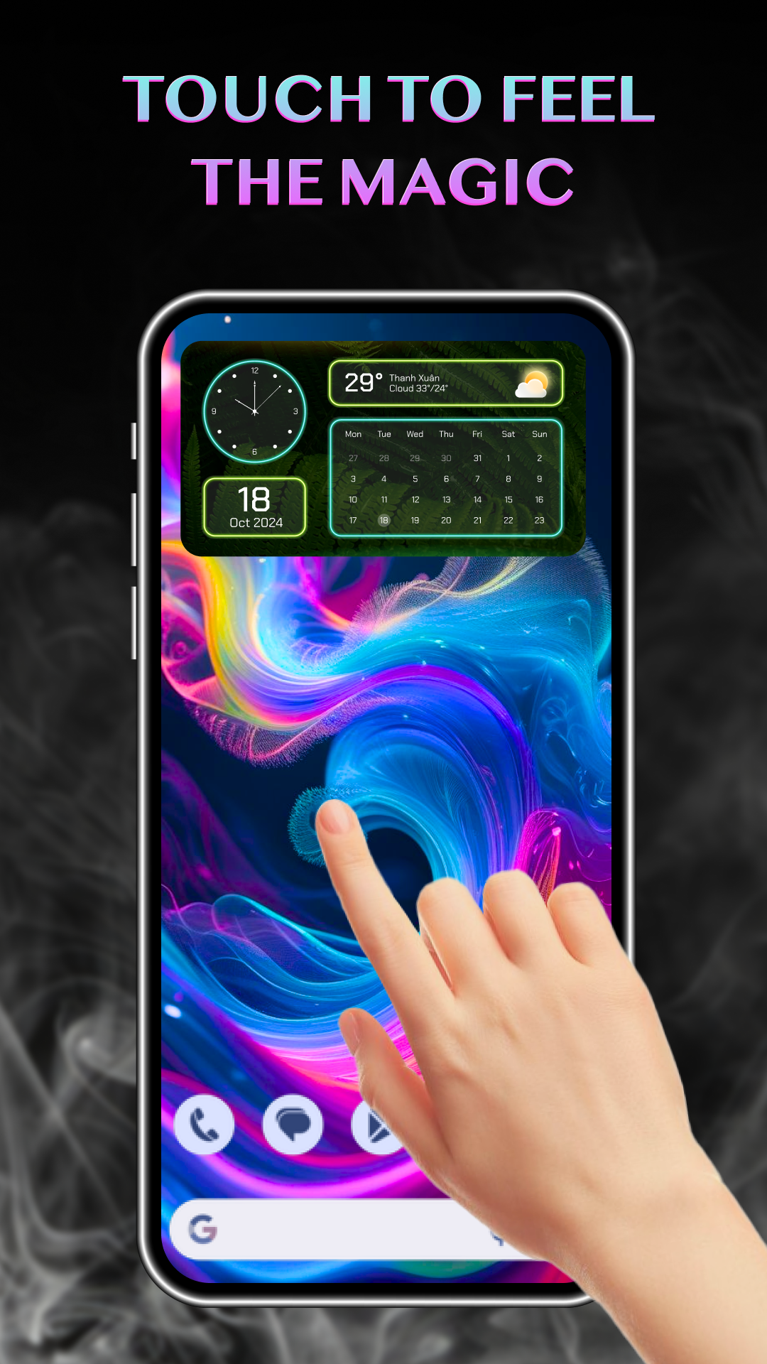 اسکرین شات 5 برنامه Fluid Live Wallpaper