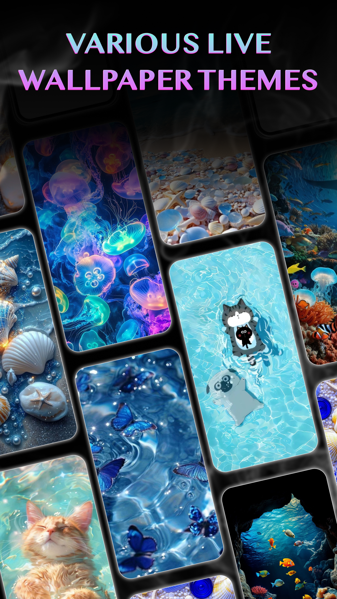 اسکرین شات 2 برنامه Fluid Live Wallpaper