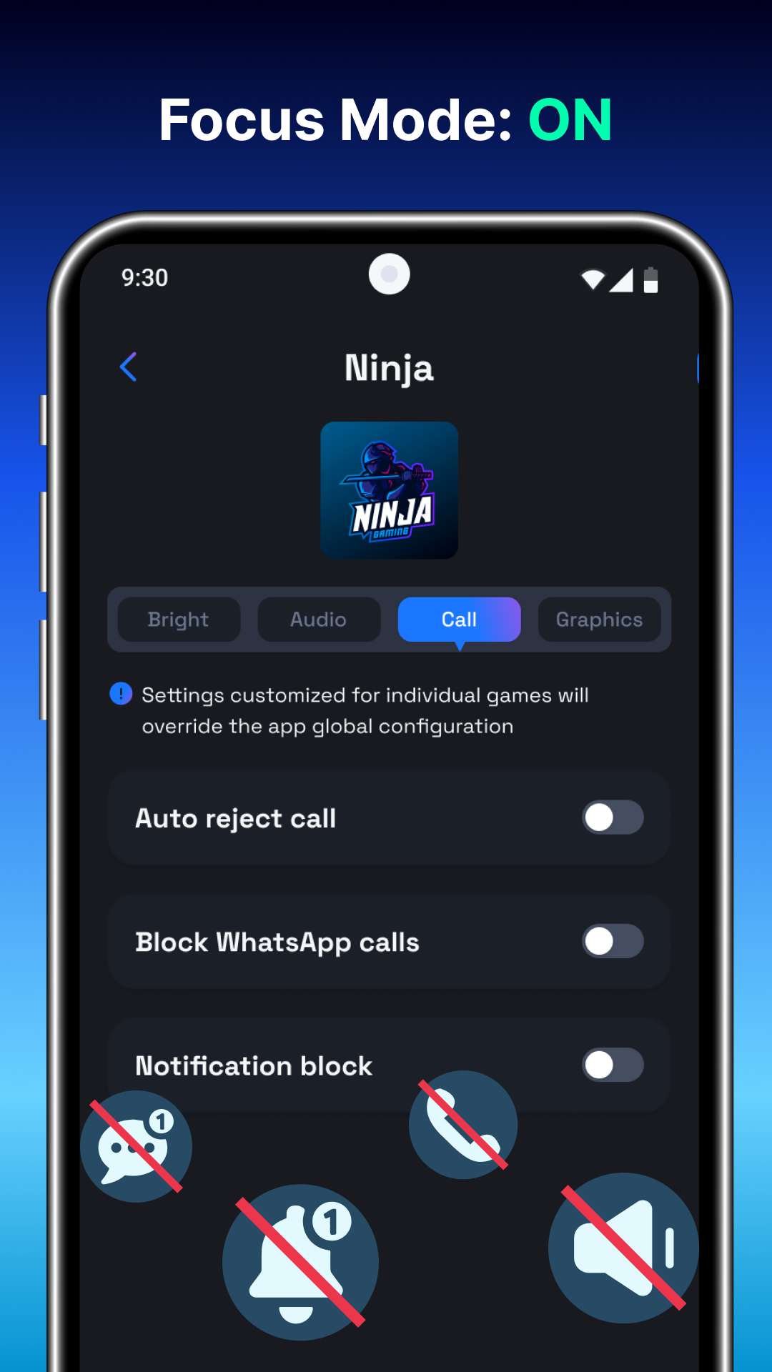 اسکرین شات 5 برنامه Game Mode, Game Launcher