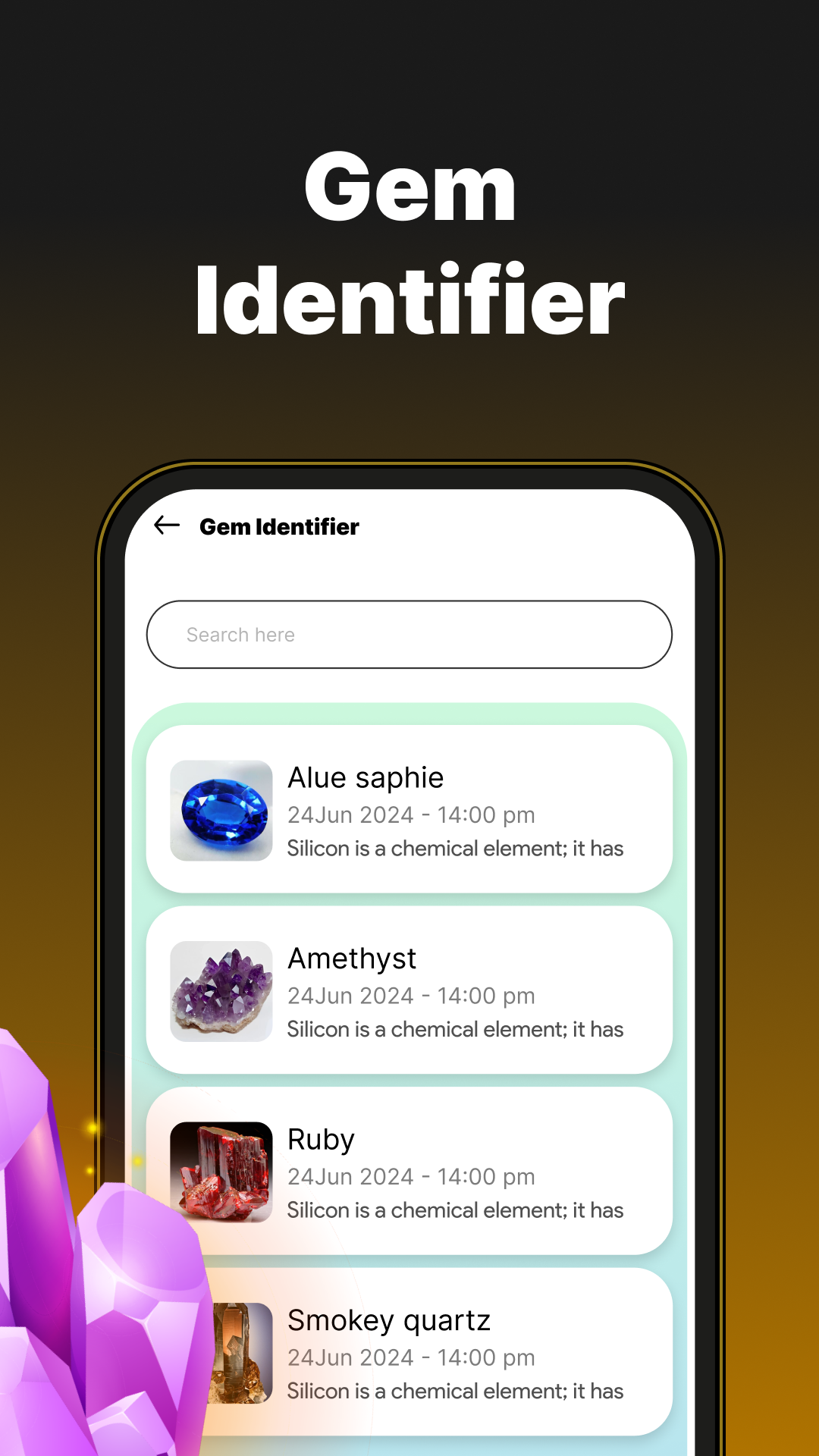 اسکرین شات 5 برنامه Gold Metal Finder: Gold Finder