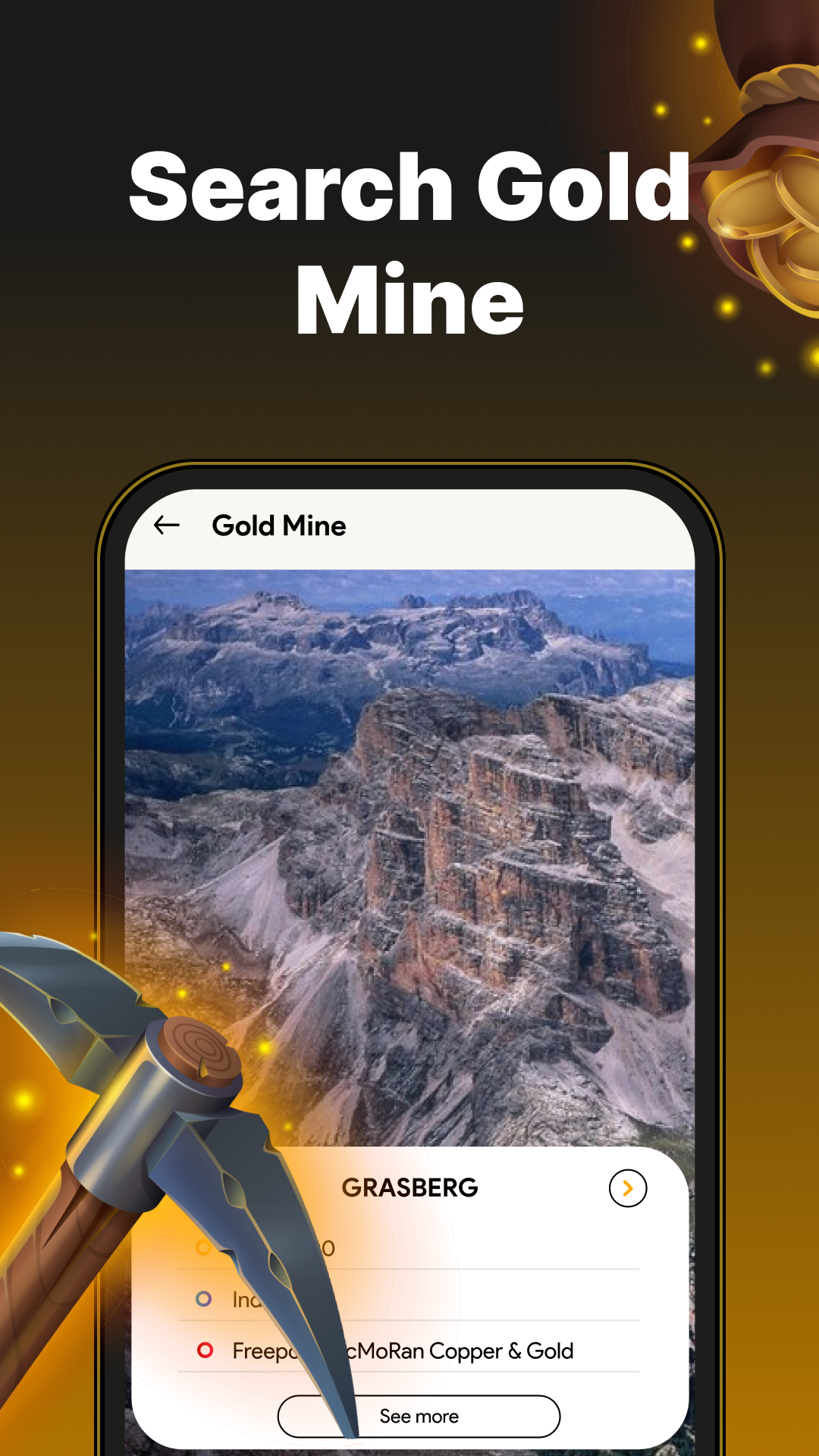 اسکرین شات 3 برنامه Gold Metal Finder: Gold Finder