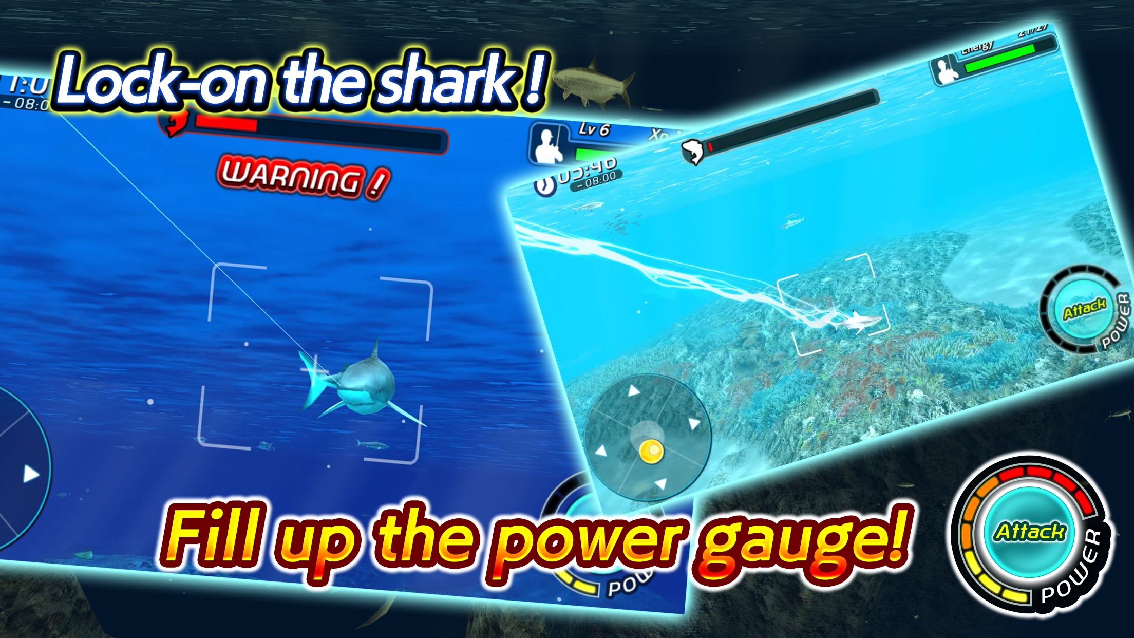 اسکرین شات 2 بازی Wild Shark Fishing