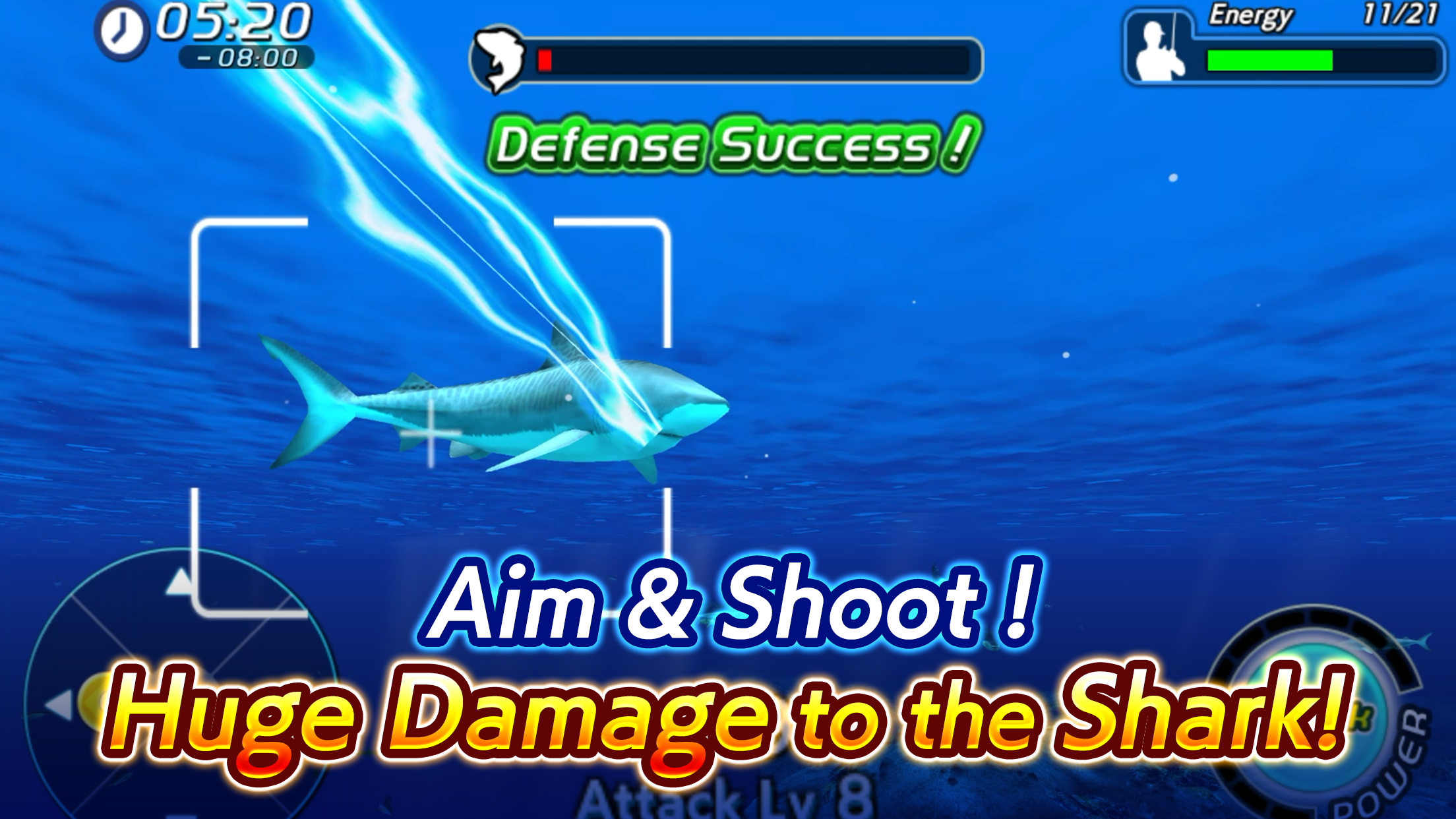 اسکرین شات 3 بازی Wild Shark Fishing