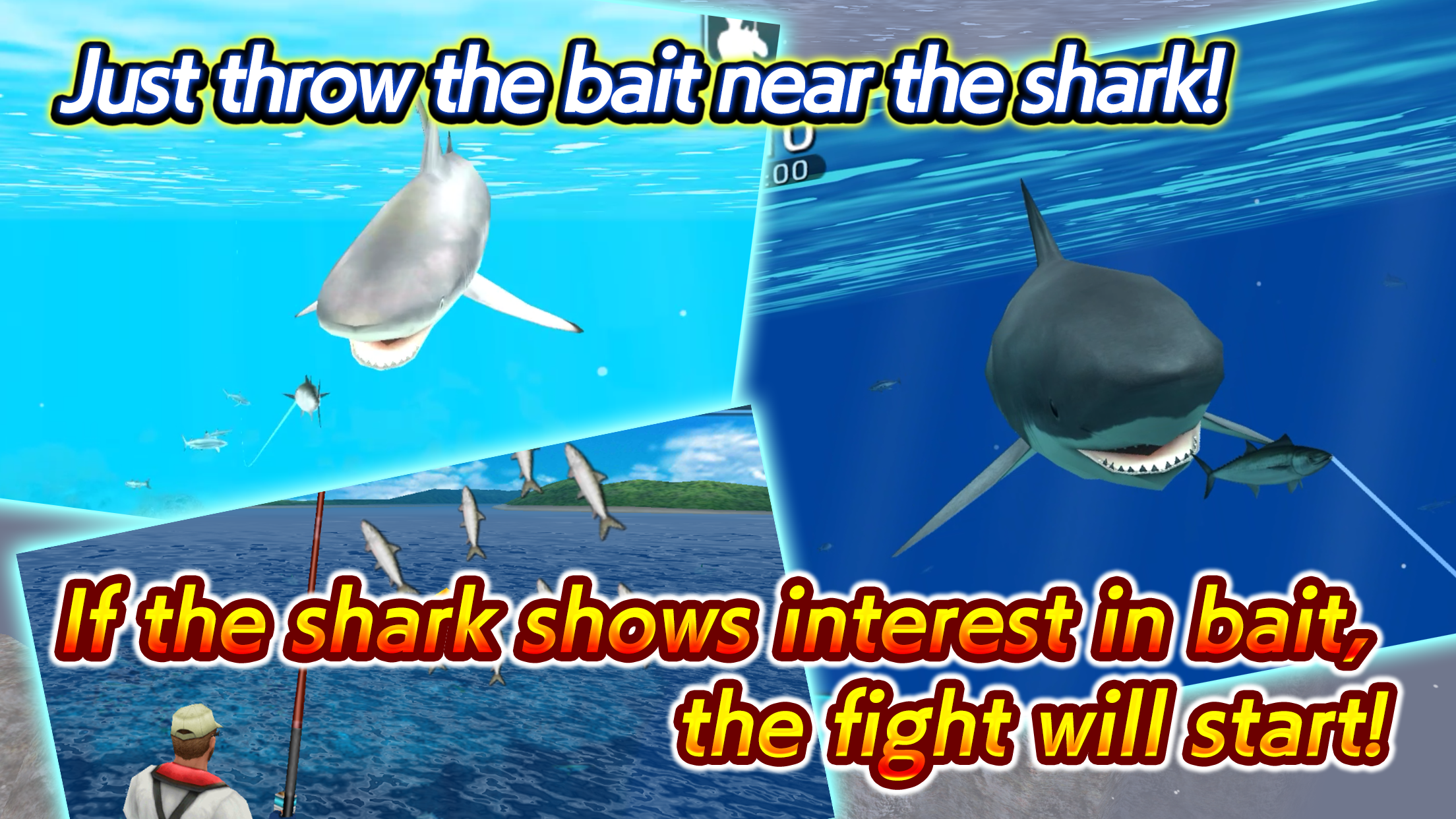 اسکرین شات 5 بازی Wild Shark Fishing