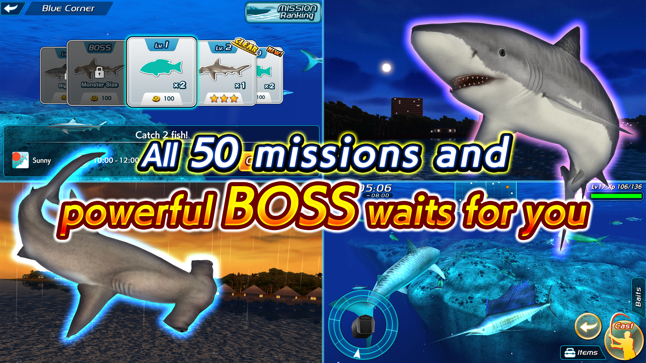 اسکرین شات 4 بازی Wild Shark Fishing