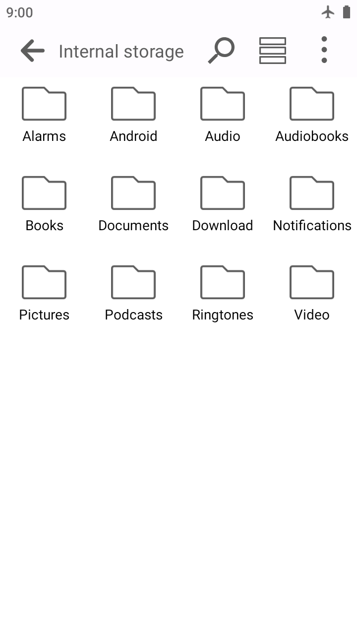 اسکرین شات 4 برنامه File explorer